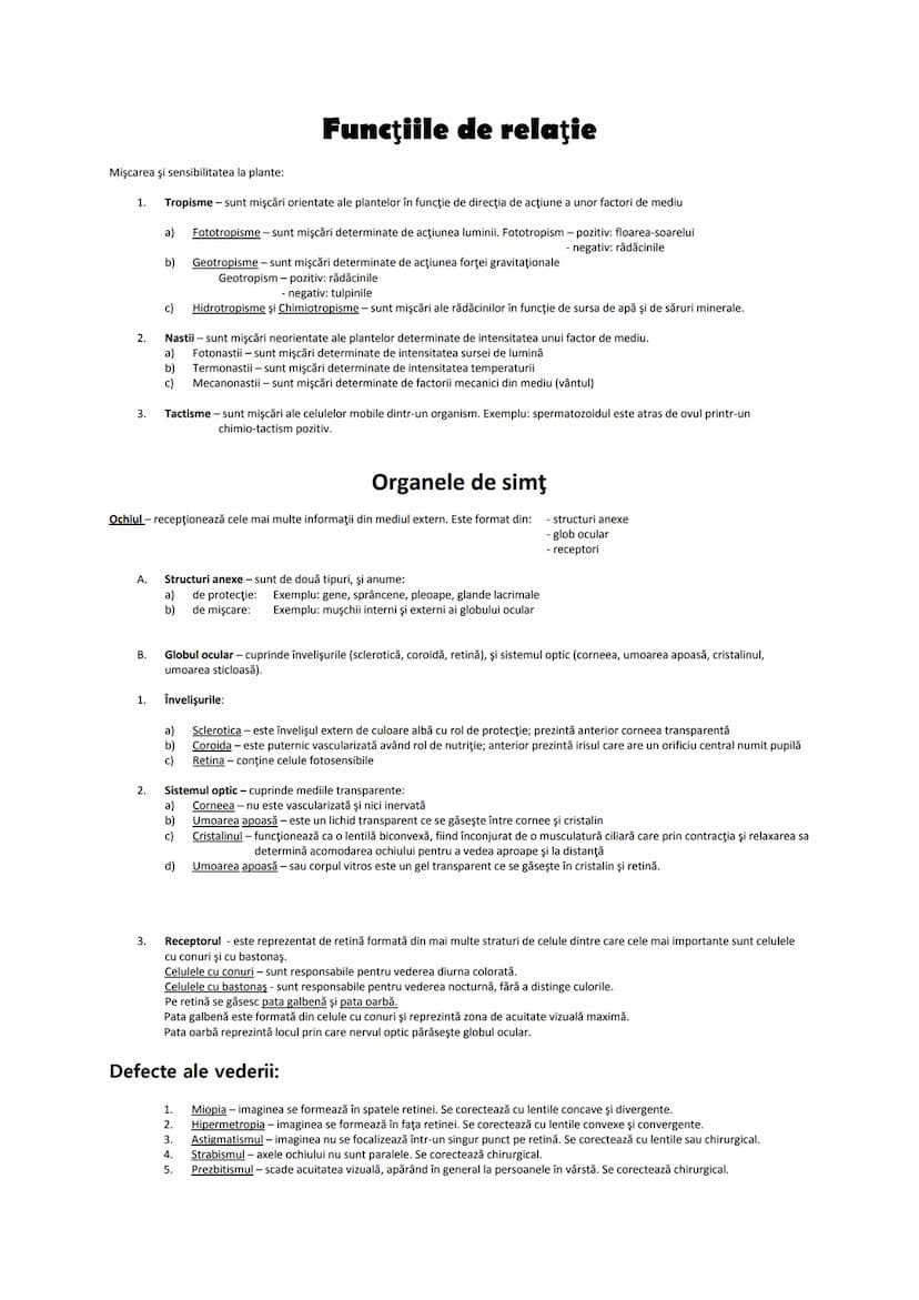 # MATERIE BIOLOGIE CLASELE IX ŞI X
Clasa a IX-a
1. Celula şi diviziunea celulară
2. Ereditatea şi variabilitatea
3. Diversitatea lumii vii

