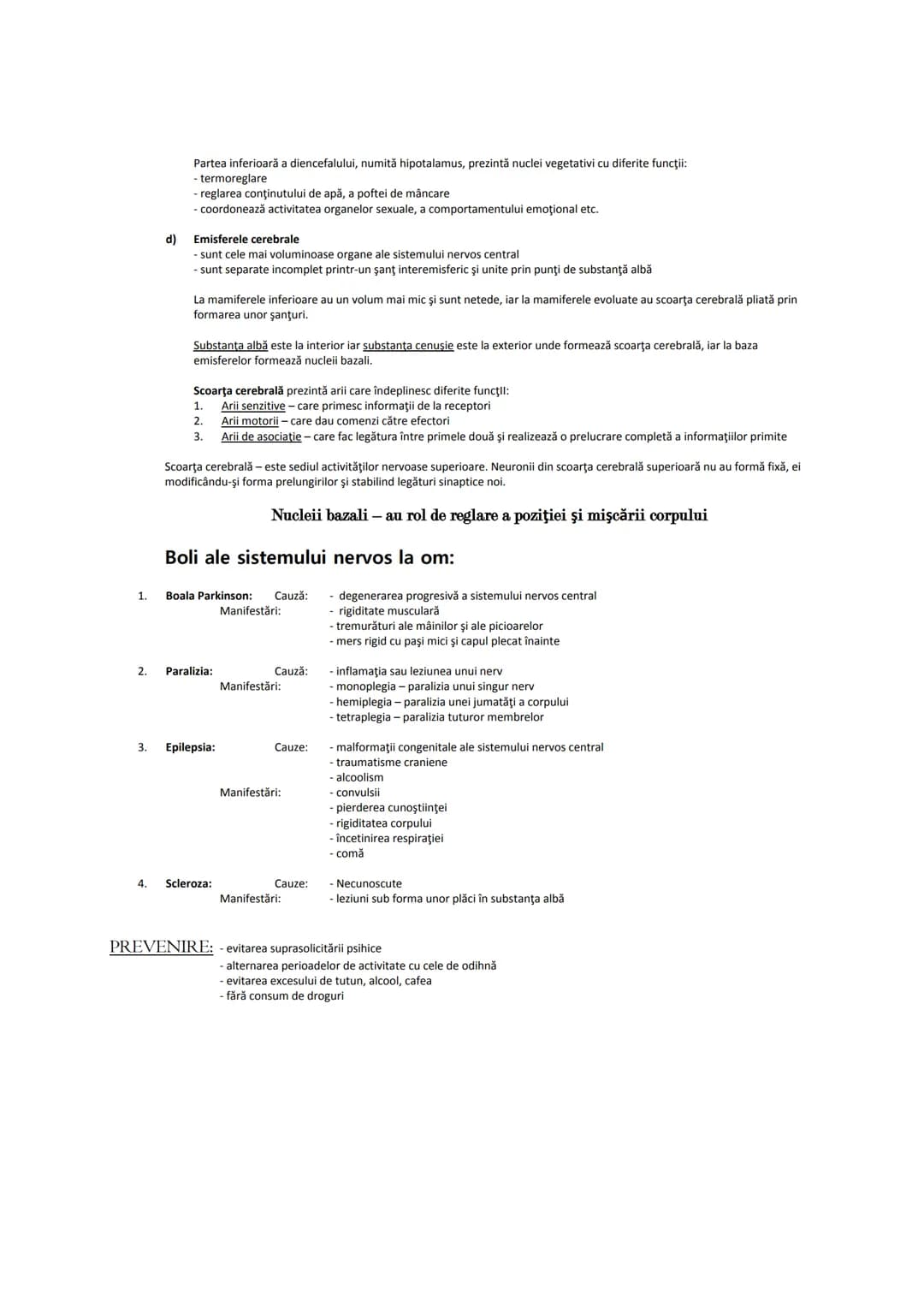 # MATERIE BIOLOGIE CLASELE IX ŞI X
Clasa a IX-a
1. Celula şi diviziunea celulară
2. Ereditatea şi variabilitatea
3. Diversitatea lumii vii


