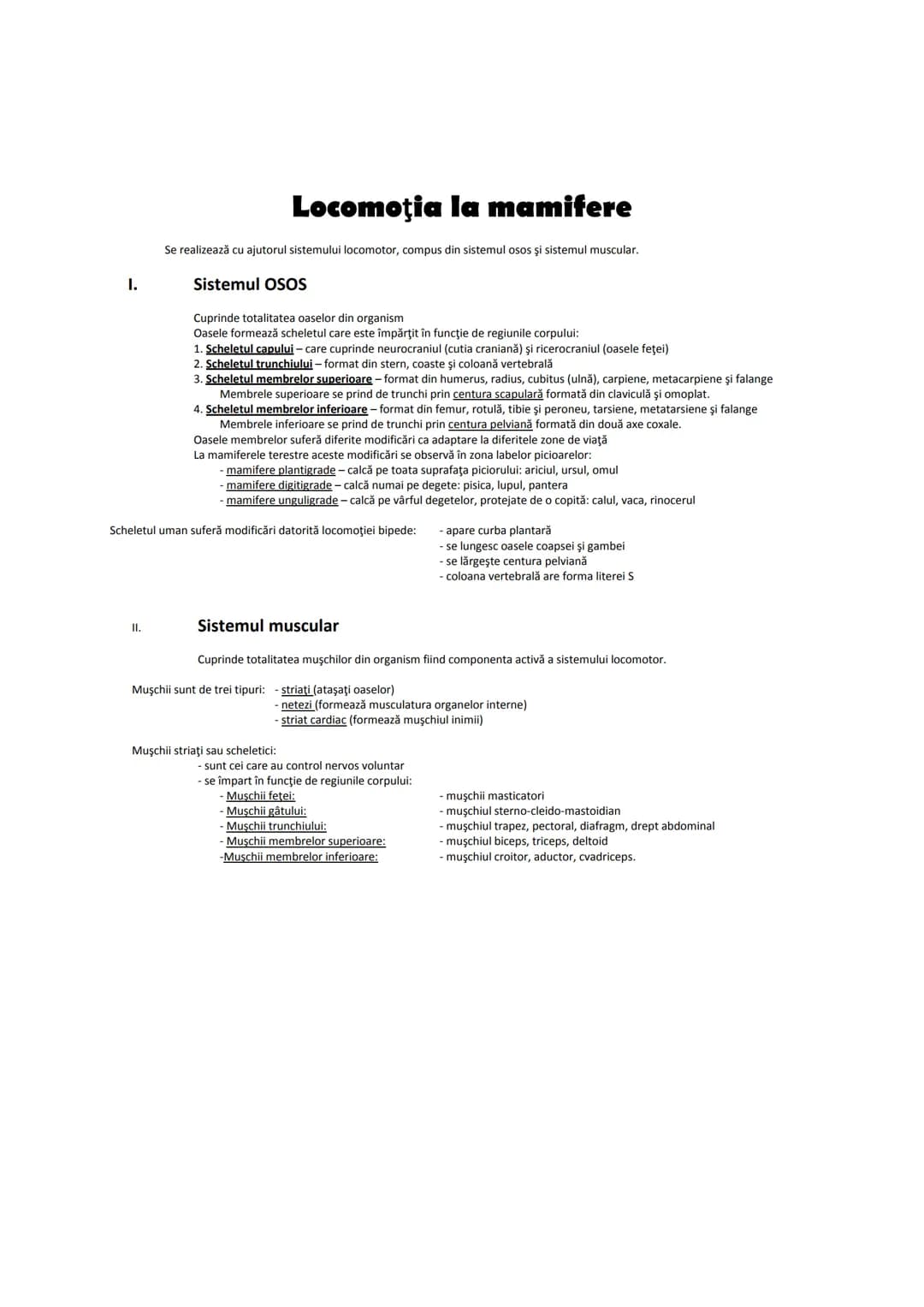 # MATERIE BIOLOGIE CLASELE IX ŞI X
Clasa a IX-a
1. Celula şi diviziunea celulară
2. Ereditatea şi variabilitatea
3. Diversitatea lumii vii


