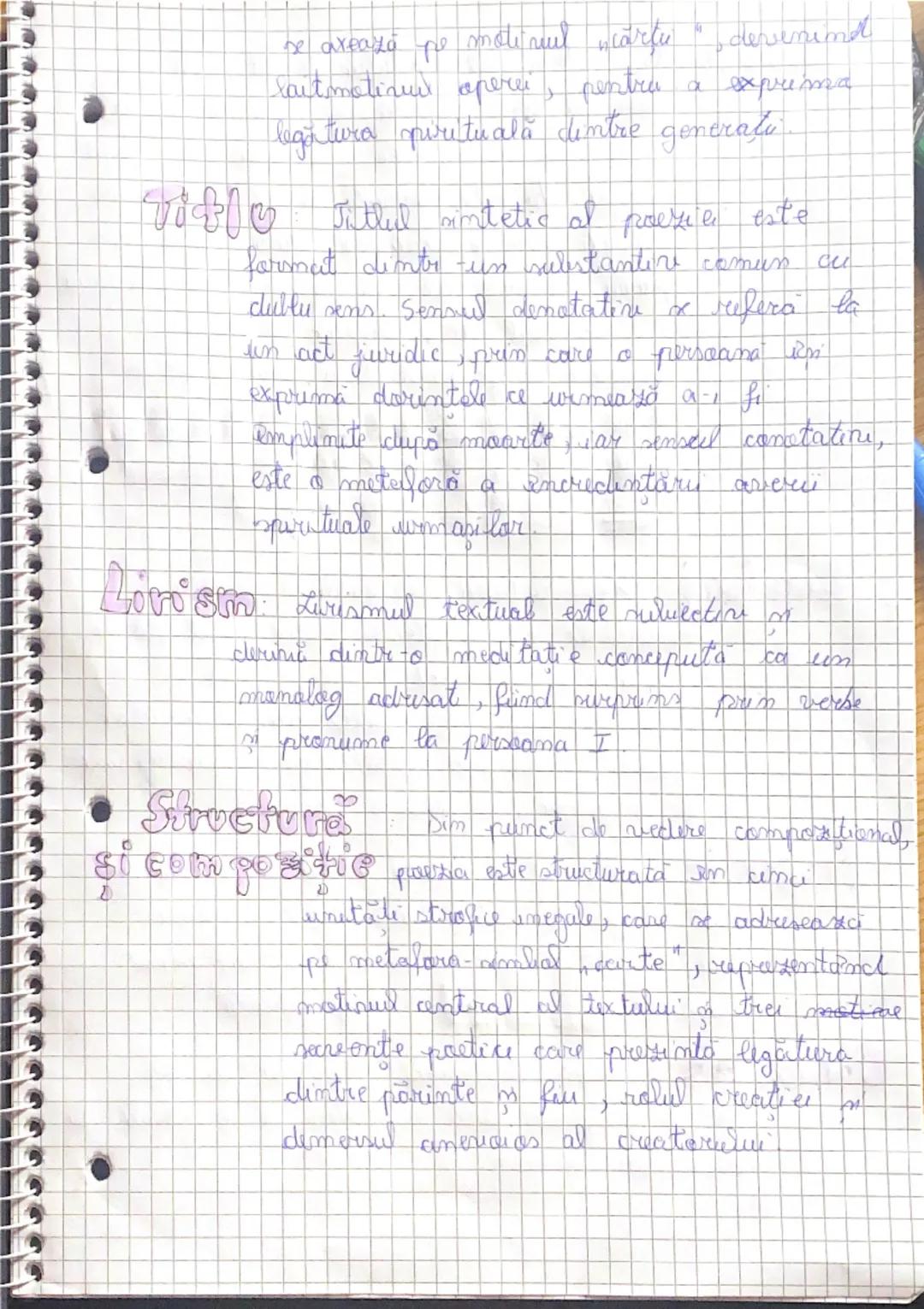 # Testament

de Tudor Arghezi

AVBOP: Turlar Arghezi, poet modernst, pea
dessäaurat actirmitatea în perioada interbelice

Hesta întemeiază e