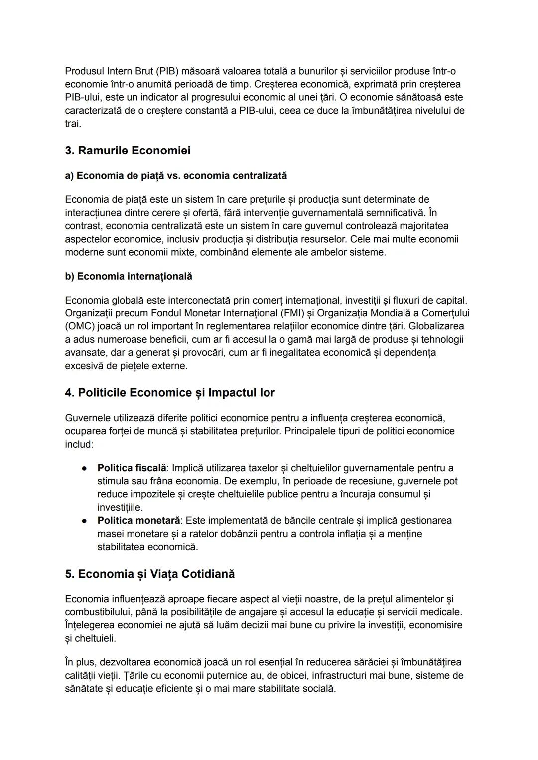 # Economia: Fundamente, Principii și Impact asupra Societății
Economia este o disciplină care studiază producţia, distribuția și consumul bu