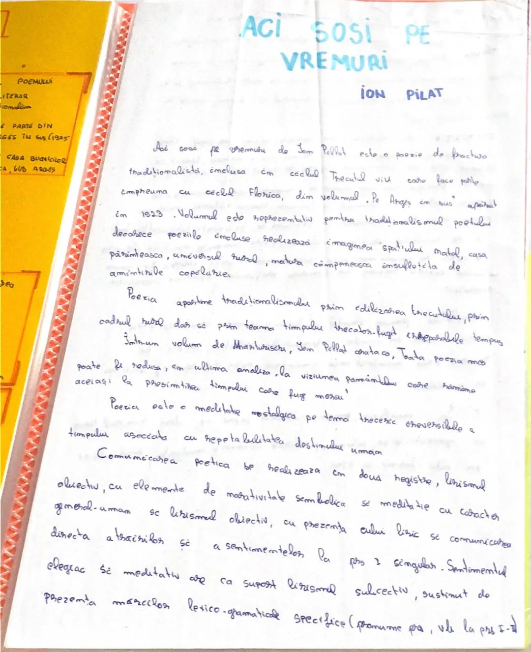 --- OCR Start ---
LUCEAF ARUL
*
CURENT LITERAL - ramamtism
POEM -Ecpare textuale, epec, liric, dramatic
IiTLU, Luccafazul simbol al
amccitat