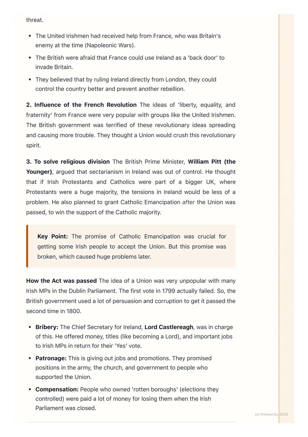 # The Act of Union (1801)

What was the Act of Union?

The Act of Union was passed in 1800 and came into effect on 1 January 1801.
It was a 