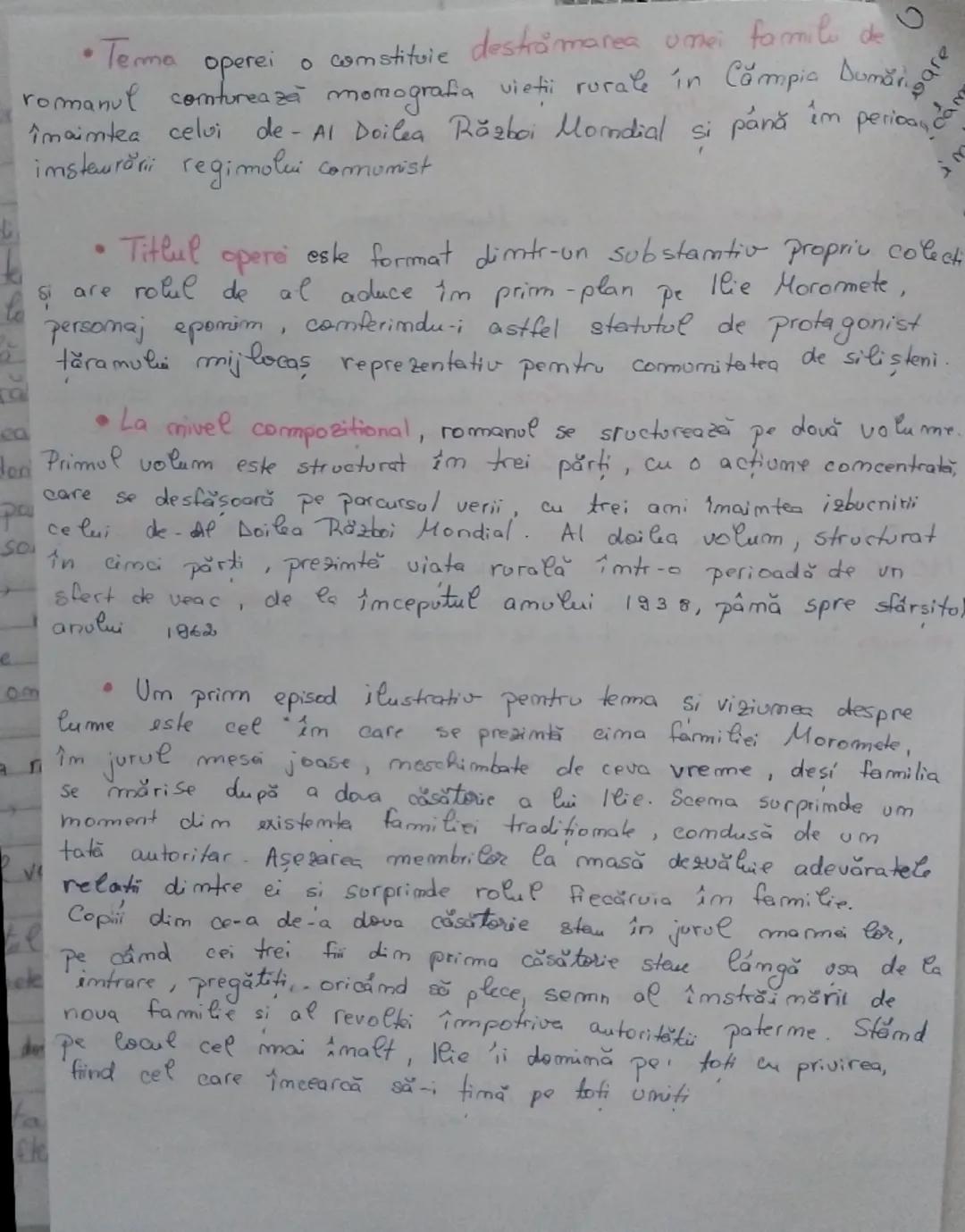 # Morometiü

*tema z viziune despre lume
viată
de Marin Preda

• Marim Preda a fost un academician, movelist, romancier si
critic literar, f