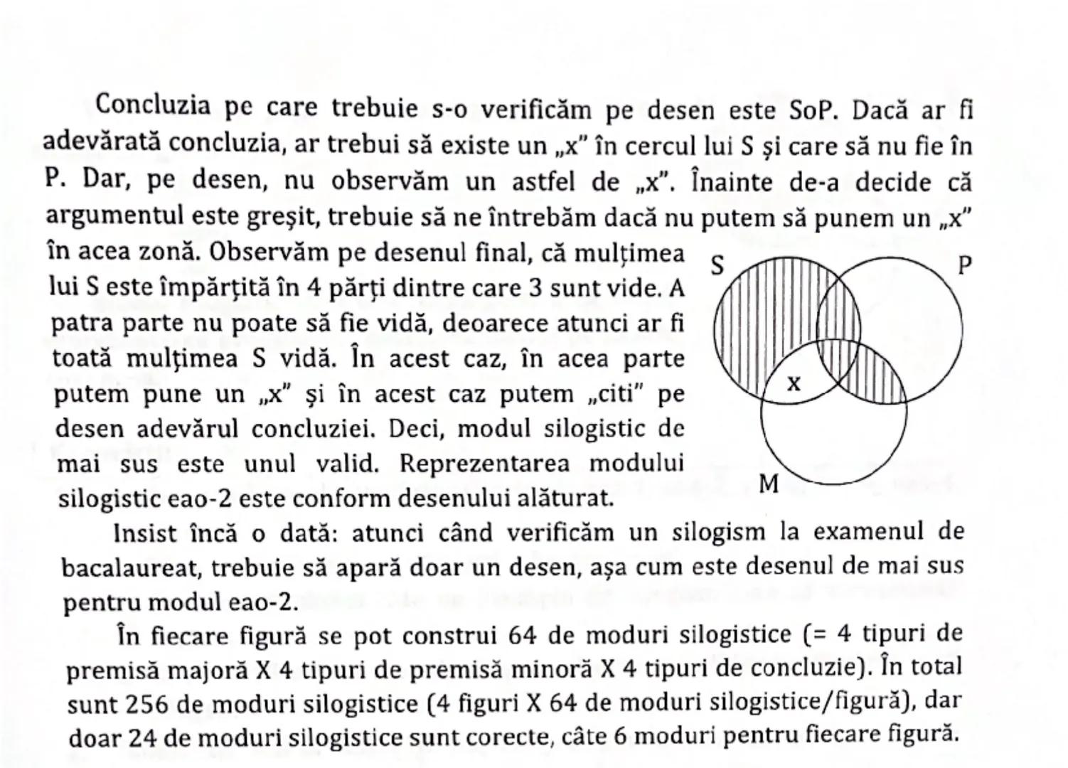 4.3.3.1. Reprezentarea propozițiilor categorice prin metoda
diagramelor Euler și prin metoda diagramelor Venn
Propozițiile categorice sunt a