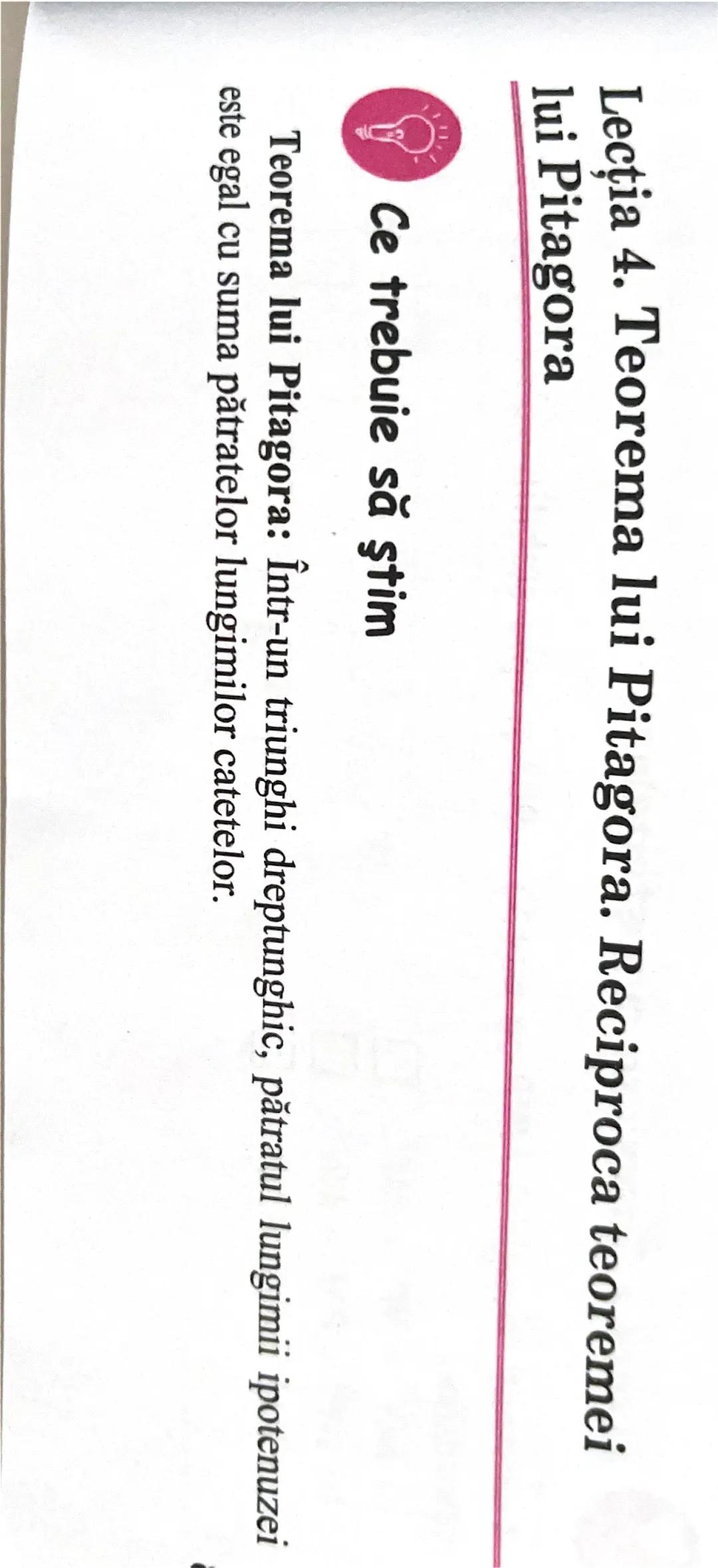 Teorema lui pitagora