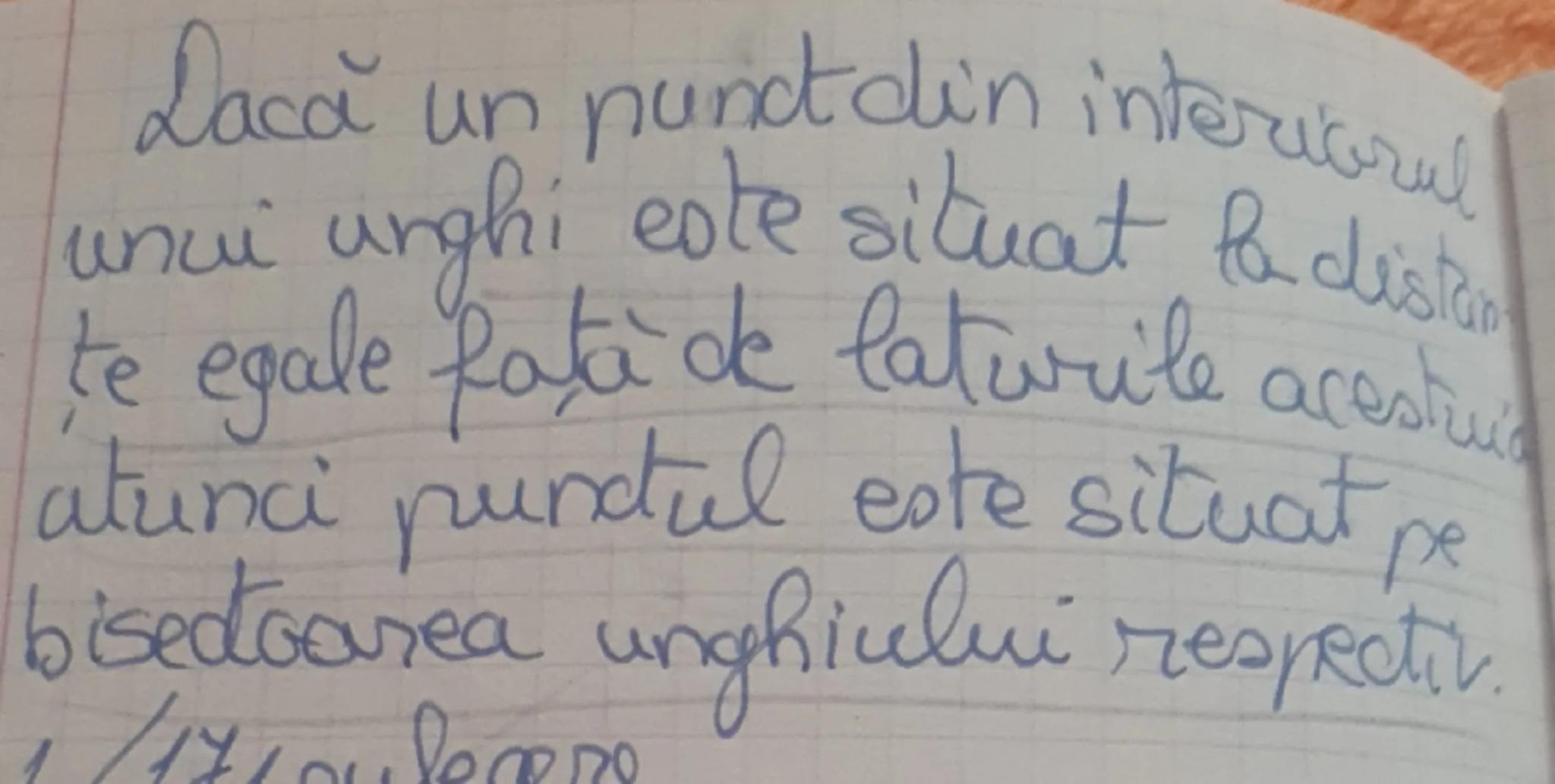 Inegalitate între
elementele triunghiului
• In orice triunghi la latura
mai mare se opune unghicel
mare
mai
• I'm orice triunghi la unghiul
