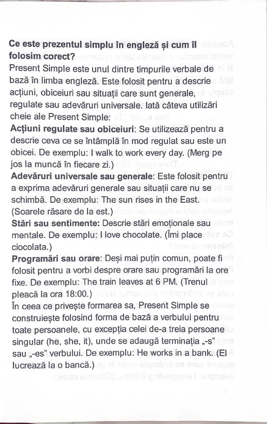 --- OCR Start ---
Ce este prezentul simplu în engleză și cum îl PEBOA
folosim corect?
Machav
Present Simple este unul dintre timpurile verba