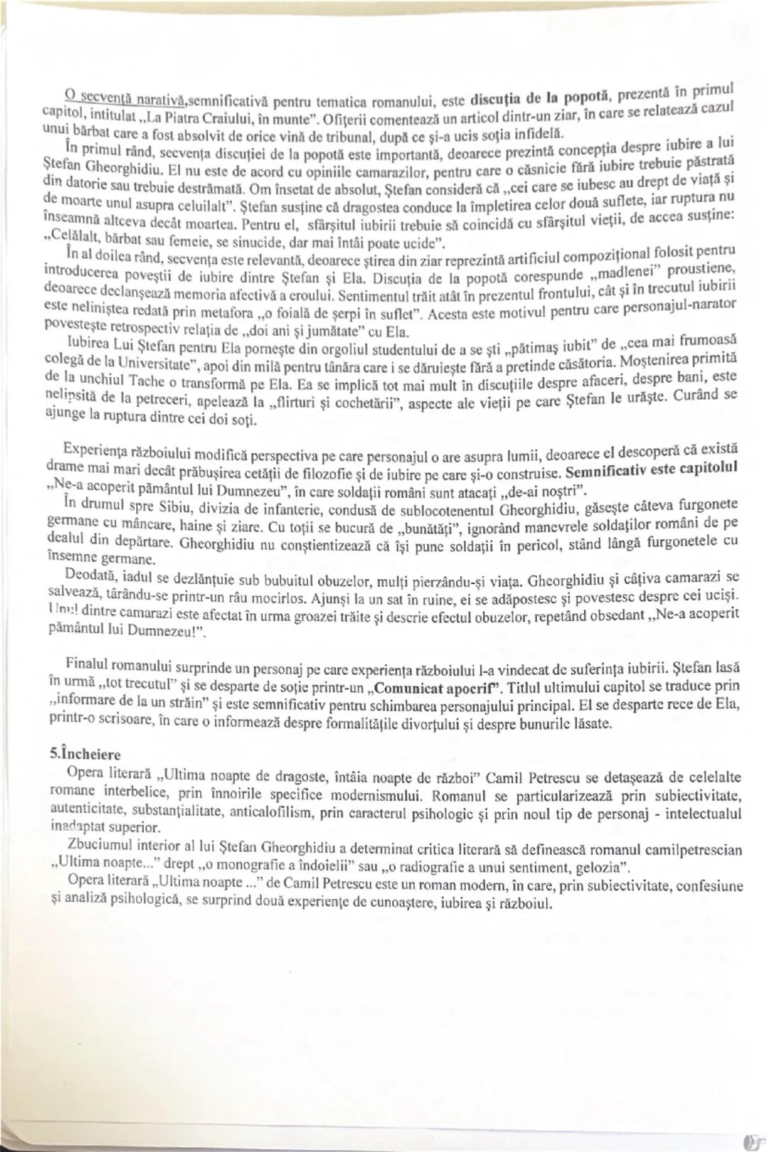 # De transcris

Ultima noapte de dragoste, întâia noapte de război - Camil Petrescu

1. Introducere
Modernismul, mişcare literară din secolu
