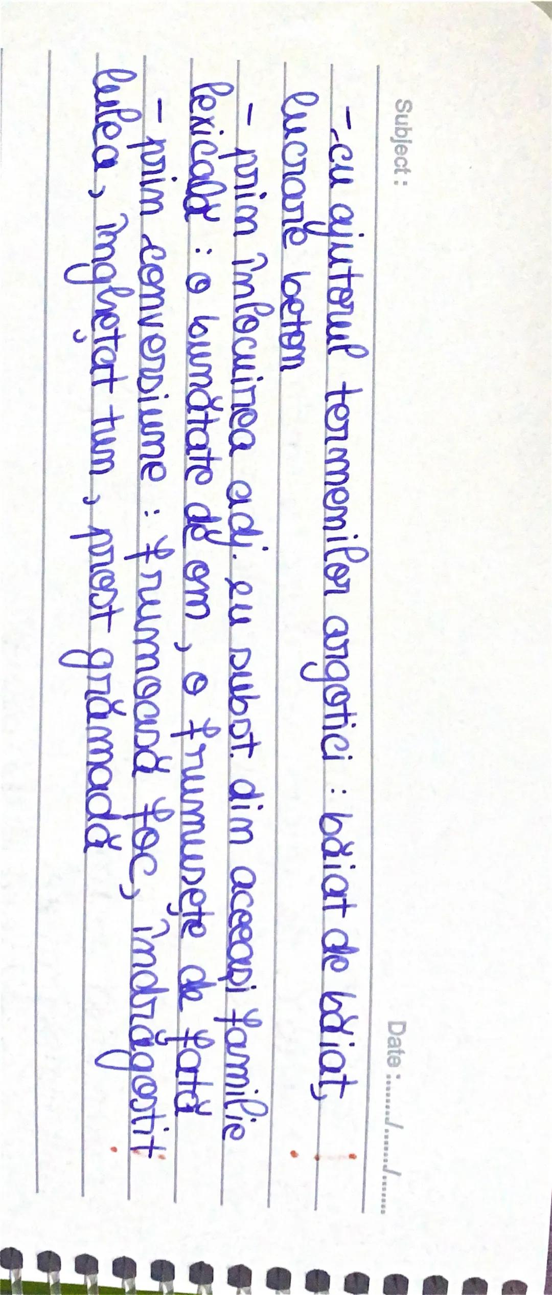 Subject:

ADJECTIVUL

Dated

=
partea de vb. flexibila care exprimă o însuşine
sau o calitate a unui obiect denumit de substantivul
determin