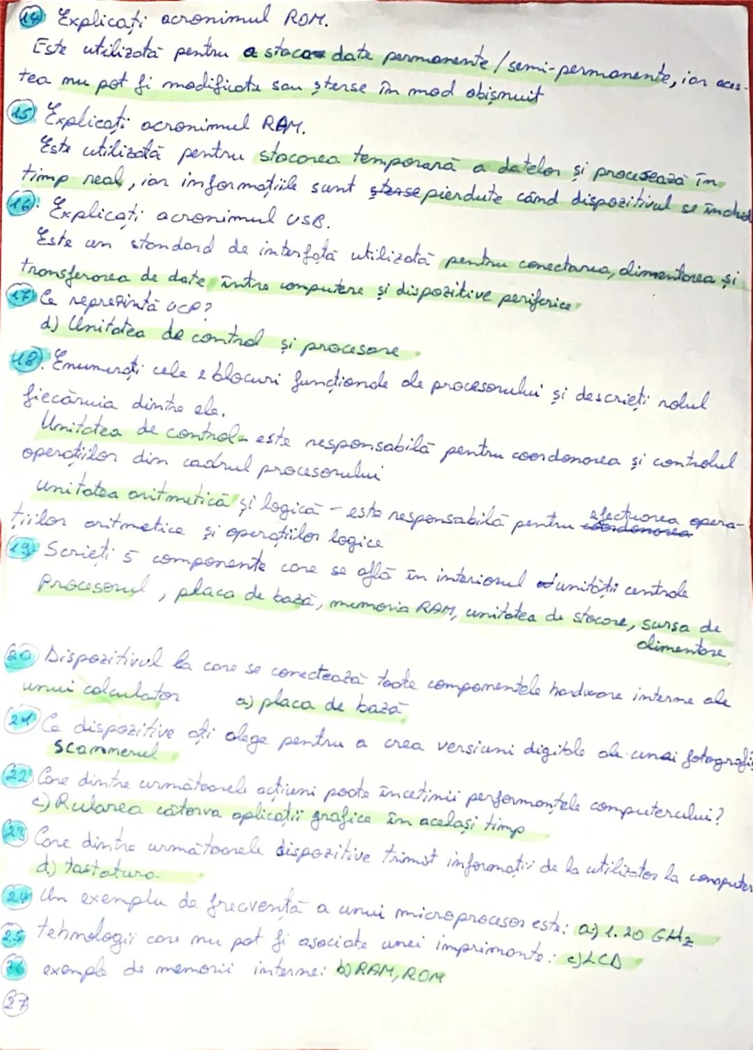 --- OCR Start ---
Descrie diferenta dintre termenii hondurane și software,
hardware- se referă lo. componentele fisica de unui sistem comput