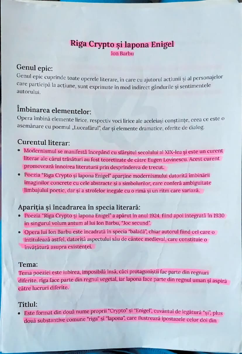--- OCR Start ---
text.
• Atât articularea substantivelor, cât și numele proprii denotă unicitatea celor doi.
Compoziția exterioară:
• Balad