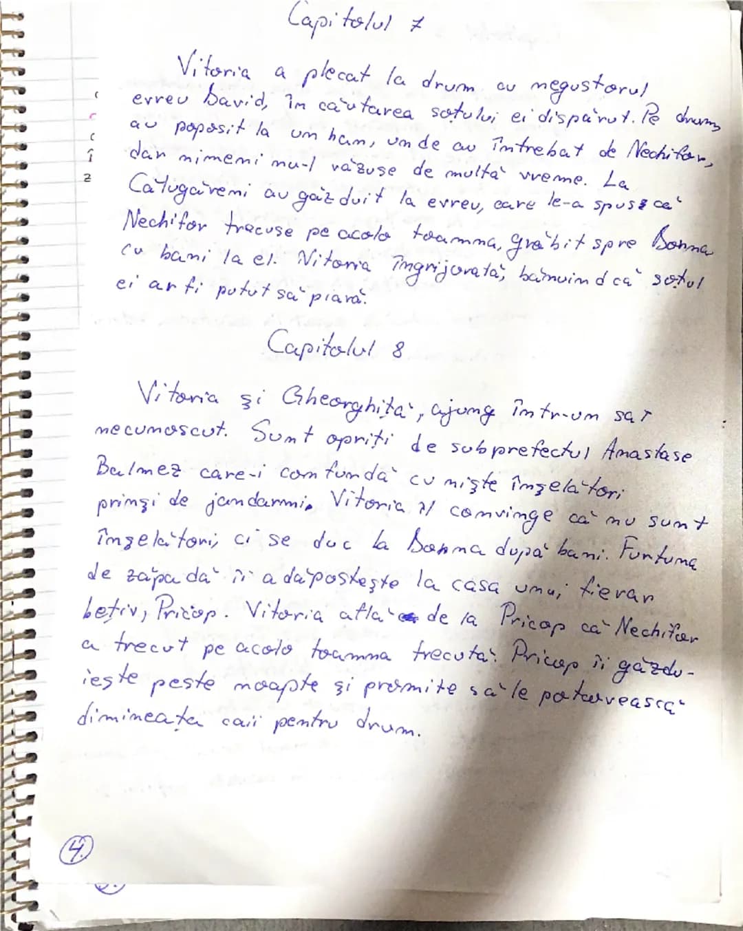 --- OCR Start ---
Oprea
Alexia
Baltagul Rezumat pe capitole
必
Capitolul 1
Nechifor Lipam plecacă după ori şi nu se mai întoarce.
Soția lui, 
