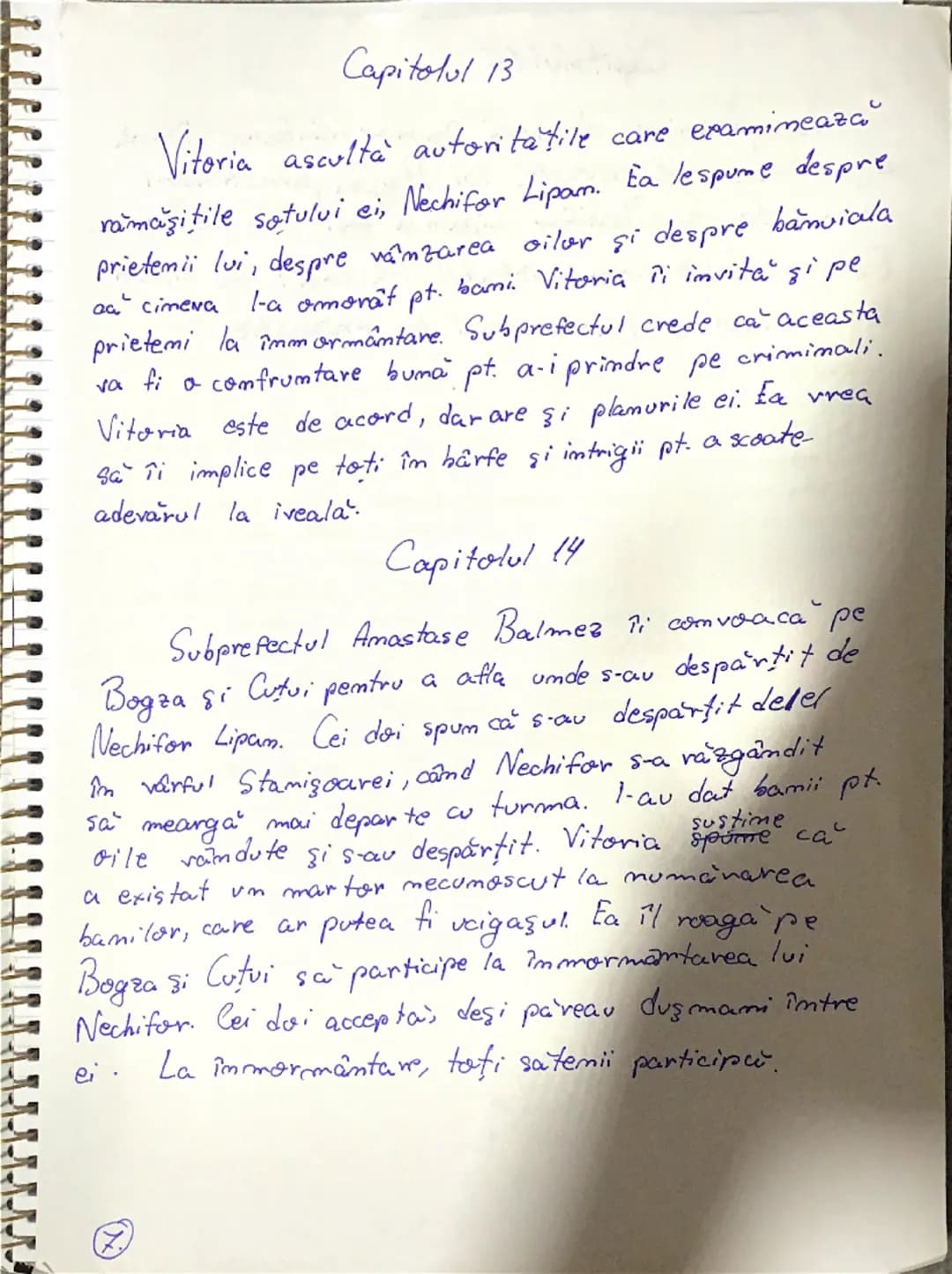 --- OCR Start ---
Oprea
Alexia
Baltagul Rezumat pe capitole
必
Capitolul 1
Nechifor Lipam plecacă după ori şi nu se mai întoarce.
Soția lui, 