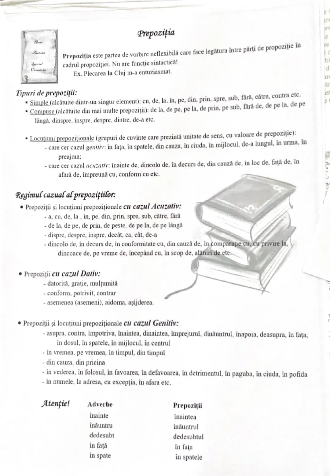 Prepoziția 