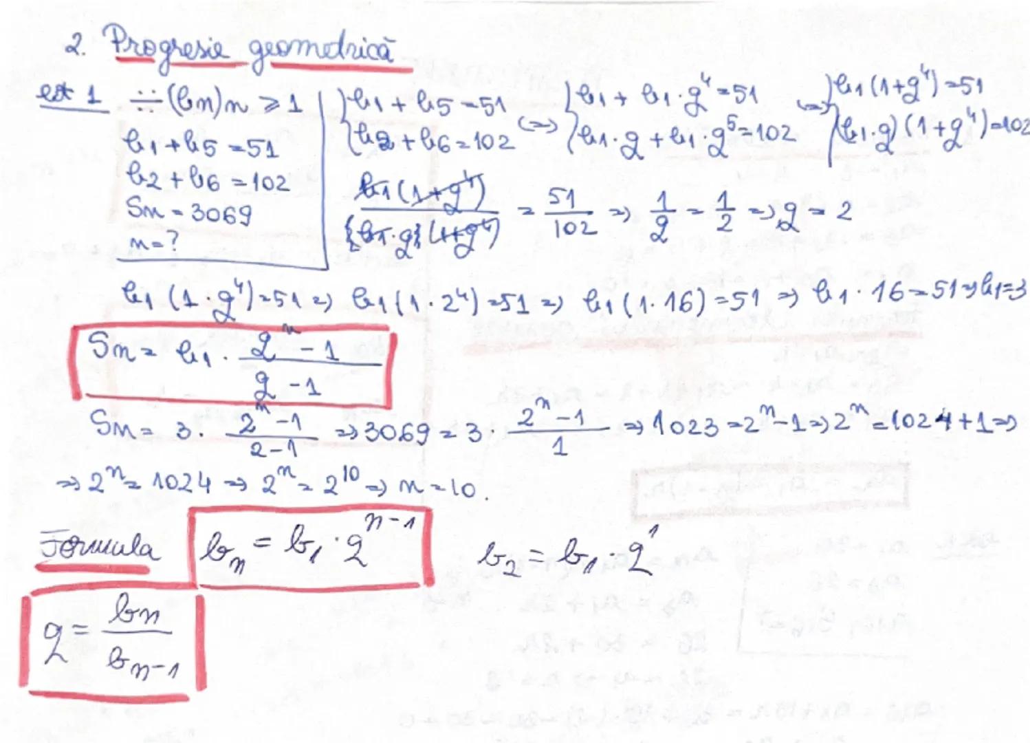 1. Progresi aritmetice
$a_1 = -2$
$r = 4$
$a_2 = a_1 + r = -2 + 4 = 2$
$a_3 = a_2 + r = 2 + 4 = 6$
$a_4 = a_3 + r = 6 + 4 = 10$
Formula term