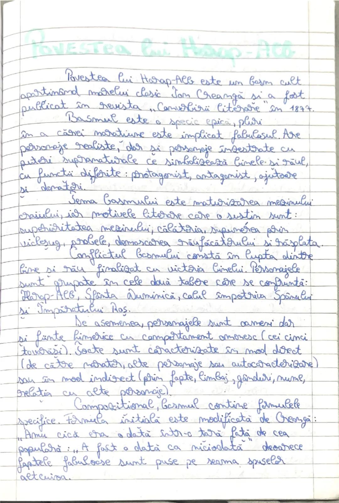 # Povestea lui Harap-Alb
Povestea lui Harap-Alb este un basm cult
apartinând modelului clasic Ion Creangă și a fost
publicat în revista "Con