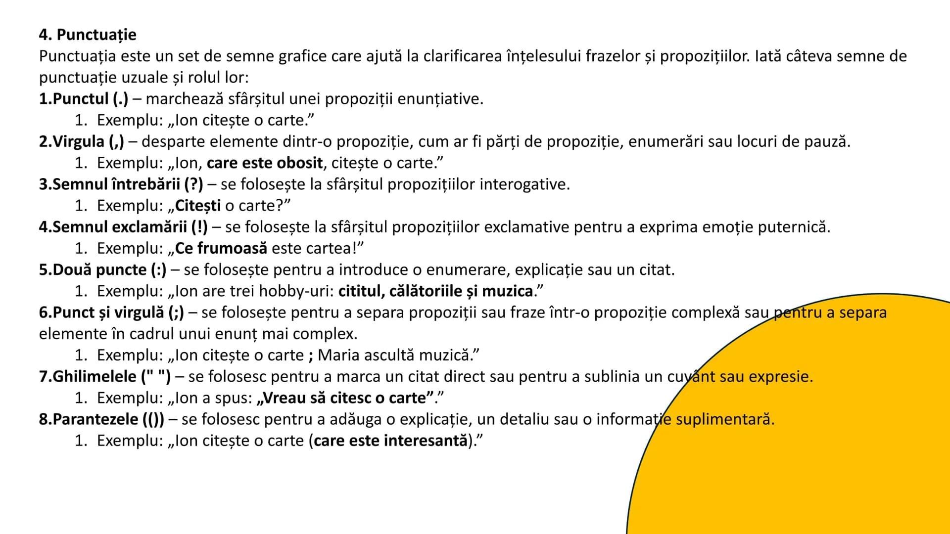 Evaluare Nationala
Limba Romana

(Tot ce trebuie sa sti) Fonetica
1.Sunet, literă, silabă
1. Sunet - unitatea de bază a vorbirii. Exemple: „