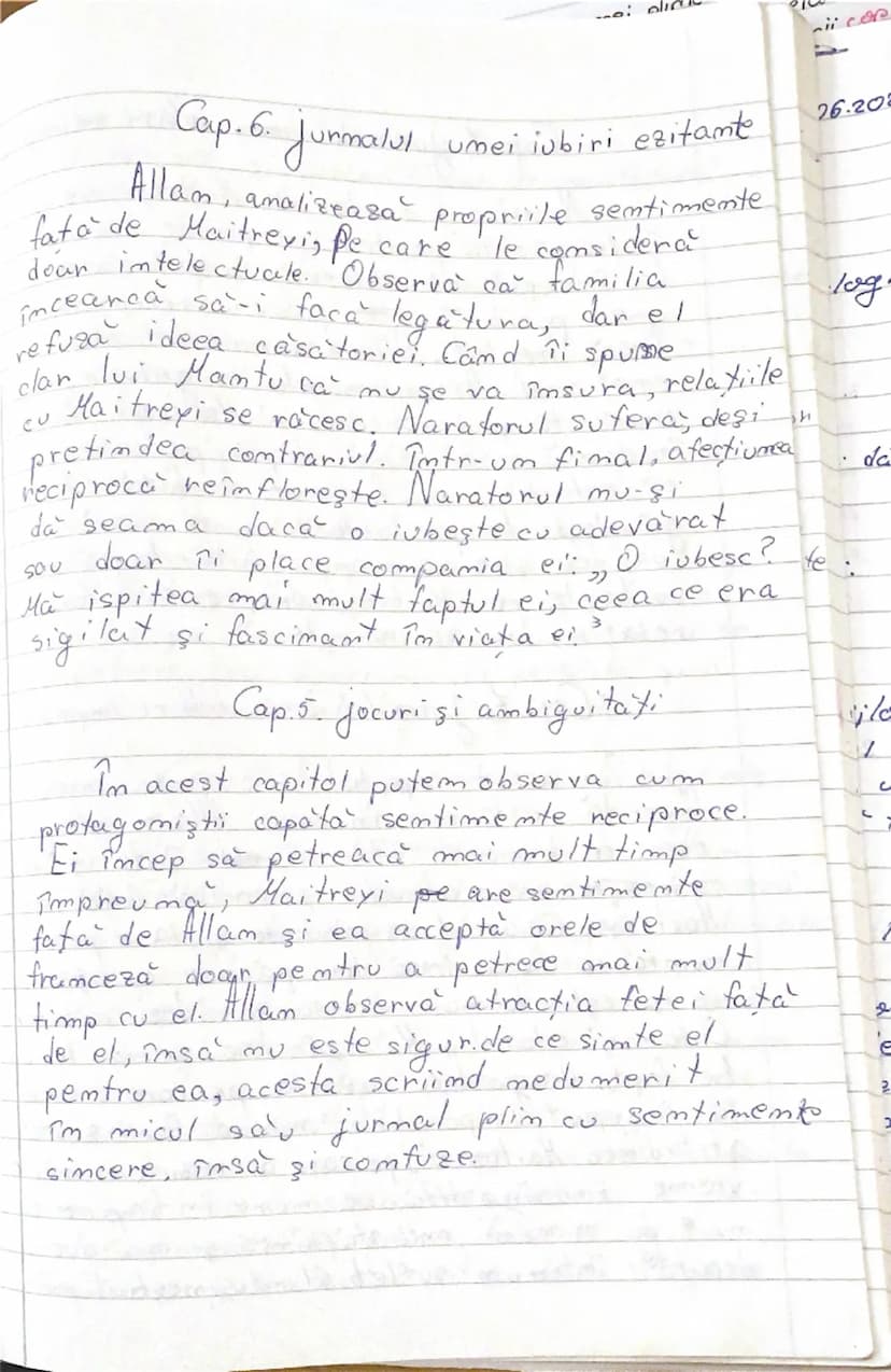 --- OCR Start ---
Allam
se
Maitreyi
Mircea Eliade
- rezumat pe capitole-
22.01.202.
Cap. 1. Întâlnirea cu Maitreyi
O
pare
fata i
El Ti
despr