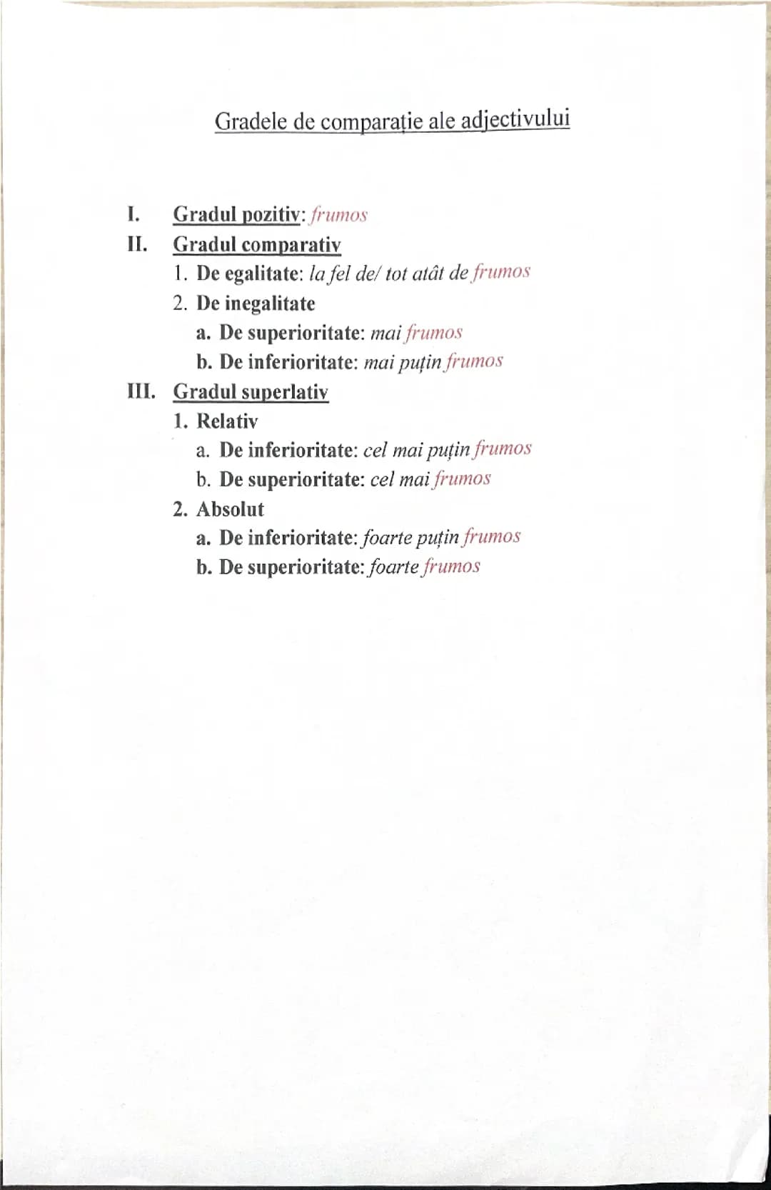 ADJECTIVUL