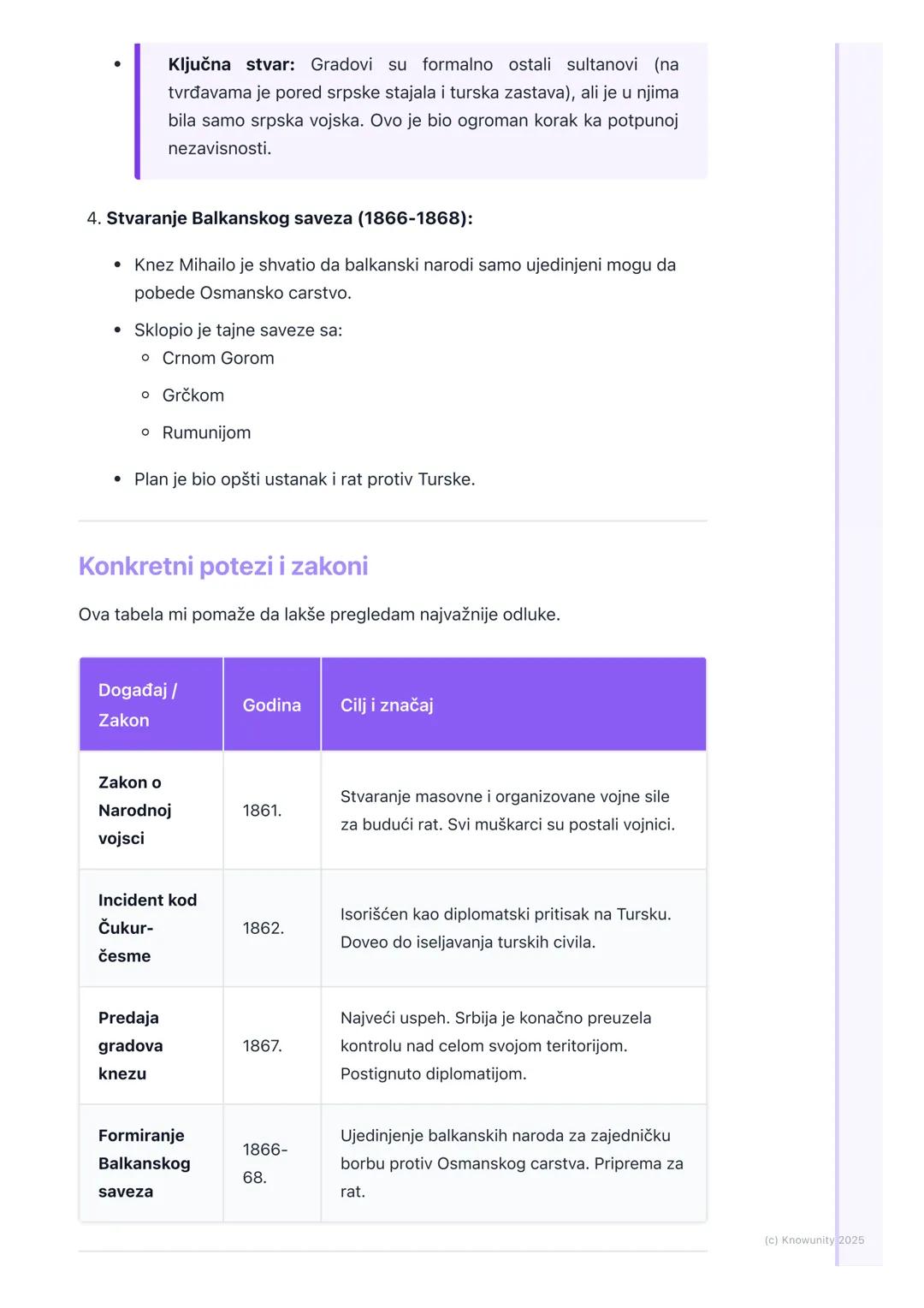 # Vladavina kneza Mihaila
Obrenovića

Uvod u period vladavine kneza Mihaila

Knez Mihailo Obrenović je vladao Srbijom u dva navrata. Njegova
