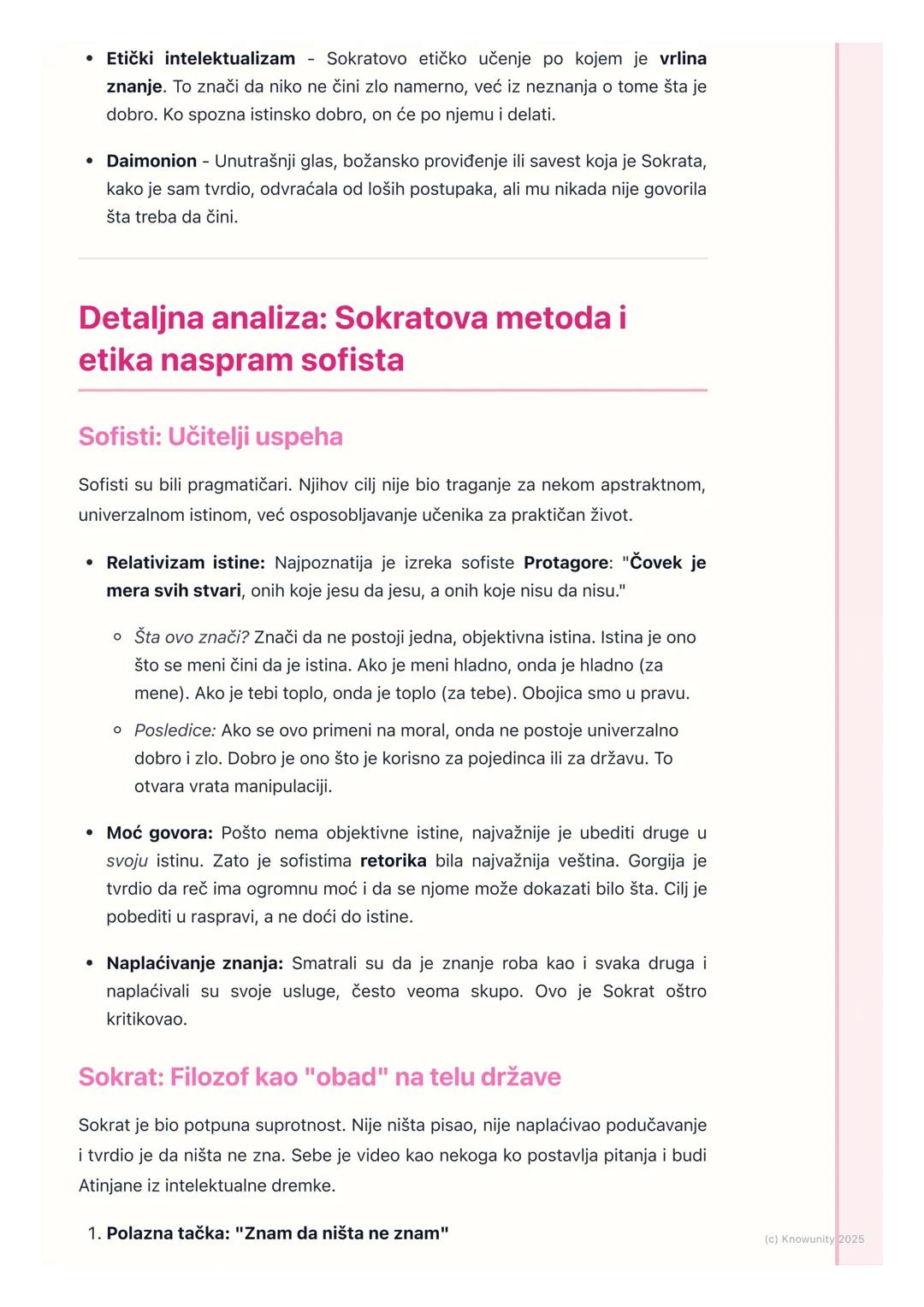 # Sokrat i sofisti

## Uvod: Sokrat i sofisti

U 5. veku pre nove ere, Atina je bila centar demokratije i kulture. U takvom
okruženju, javil