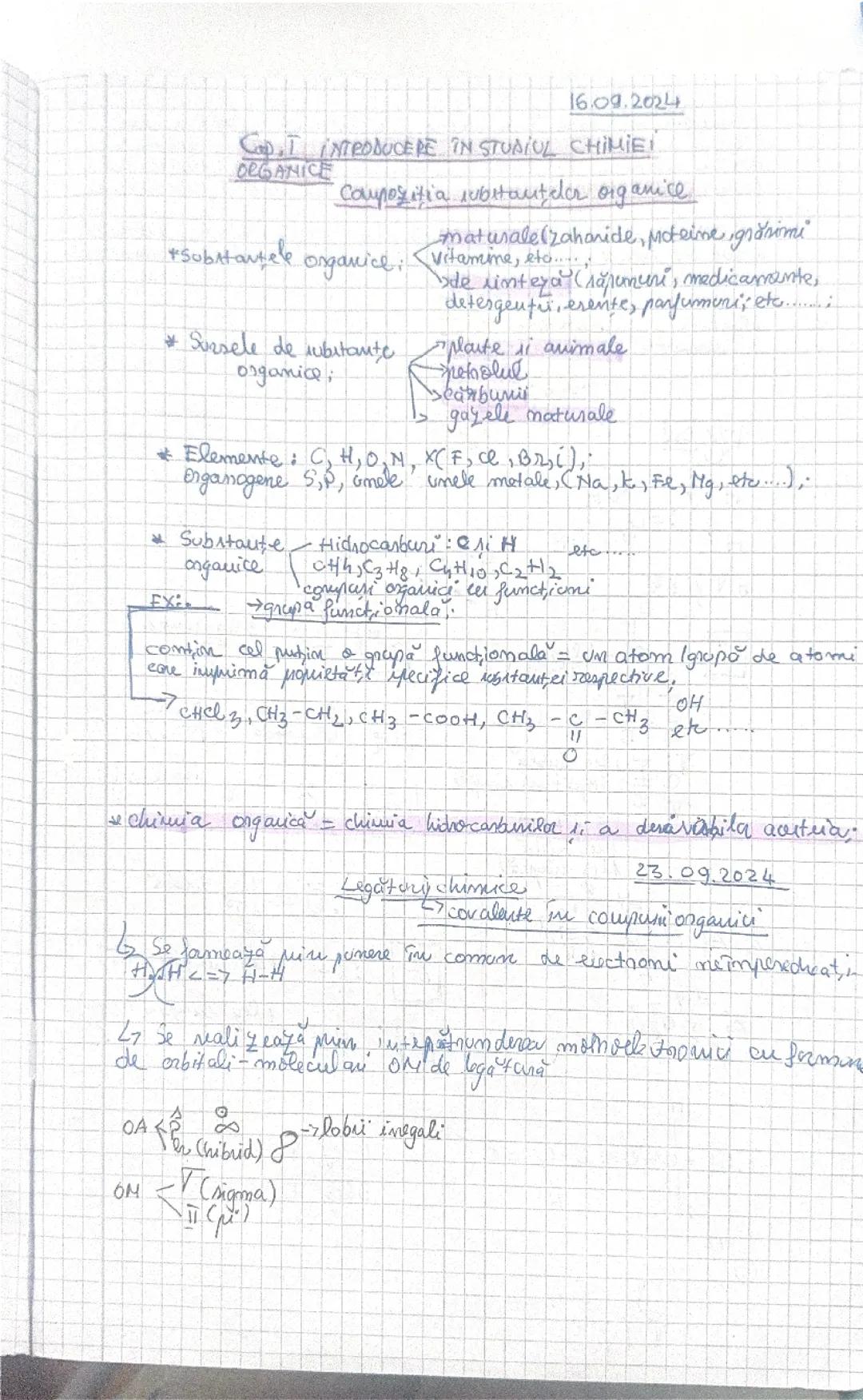 Chimie lecții clasa a a10 a 