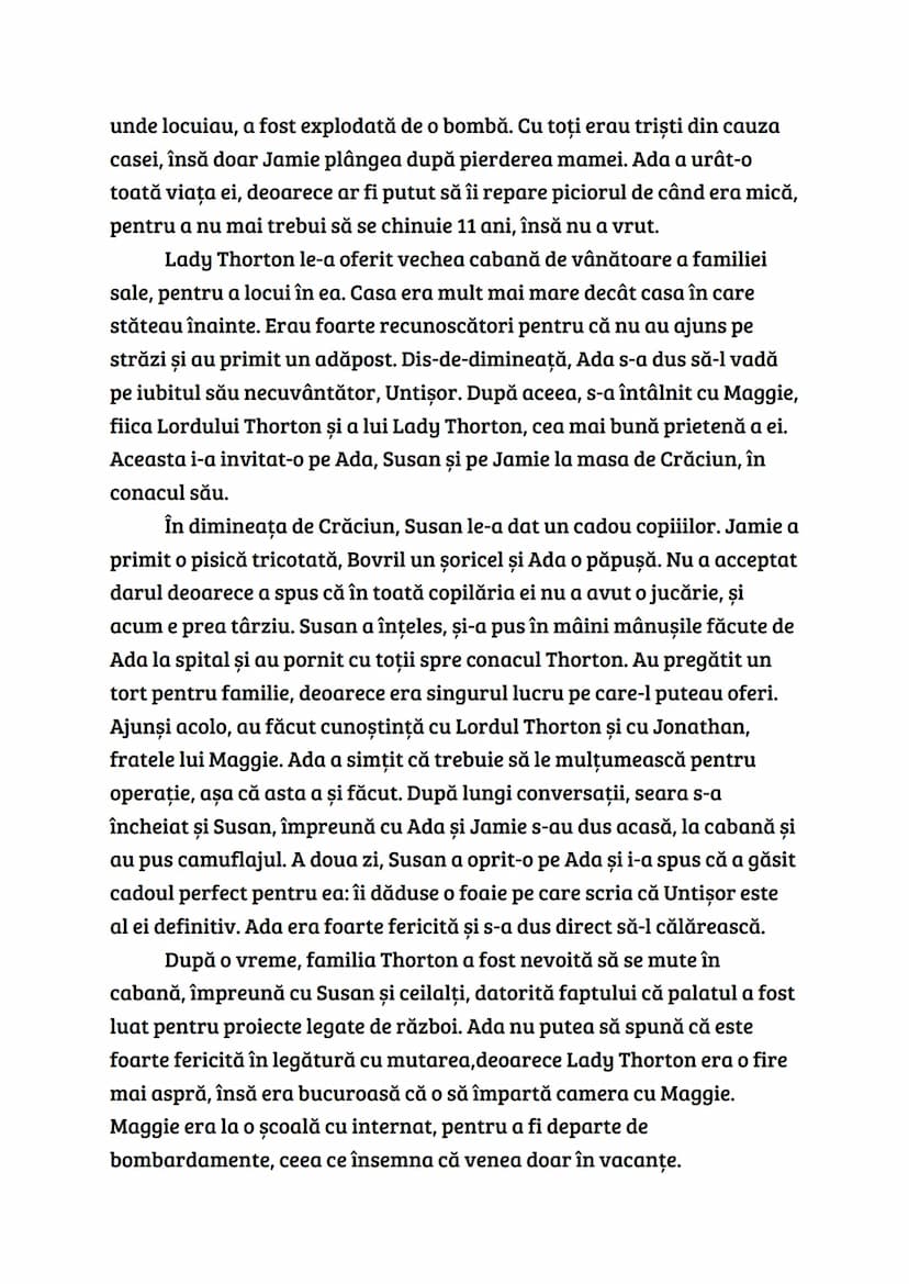 # Războiul care m-a învăţat să trăiesc
Kimberly Brubaker Bradley
Am ales să citesc cartea pe care am primit-o la sfârşitul anului
școlar "Ră