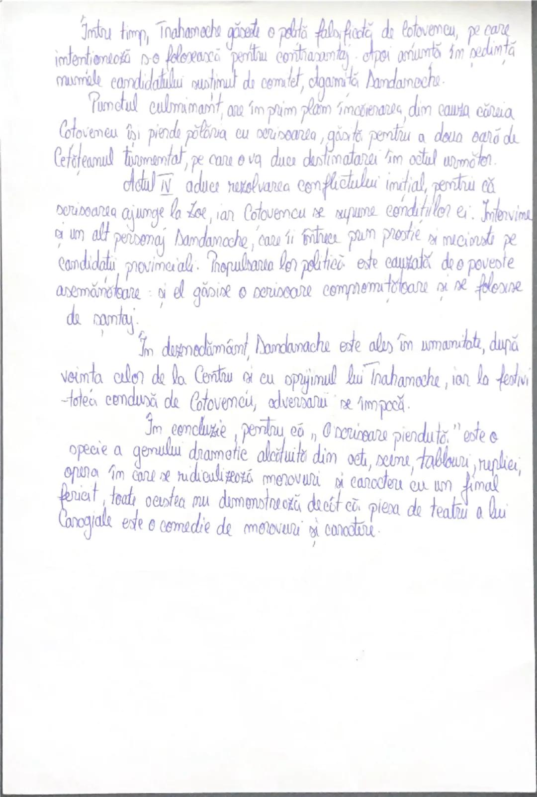 # 1884 Oscrisoare pierdută

Jon Luca Caragiale

COMEDIA: este o specie a genuke dramatic care
slâmeste nával prim surprinderea unor morovure