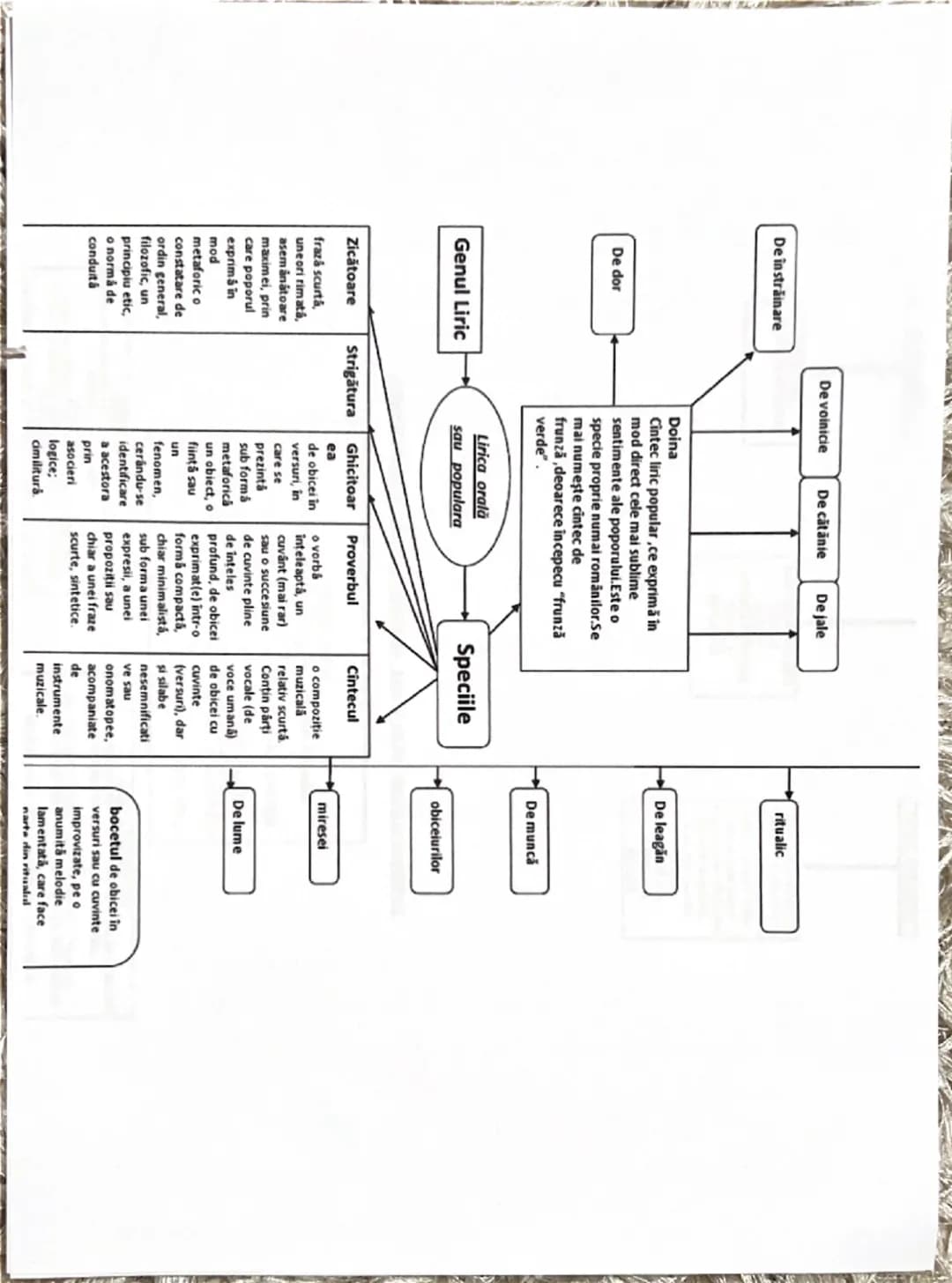 --- OCR Start ---
DEFINIȚIE:
Textul liric este o operă
literară în care autorul îşi
exprimă ideile, gândurile şi
sentimentele în mod direct
