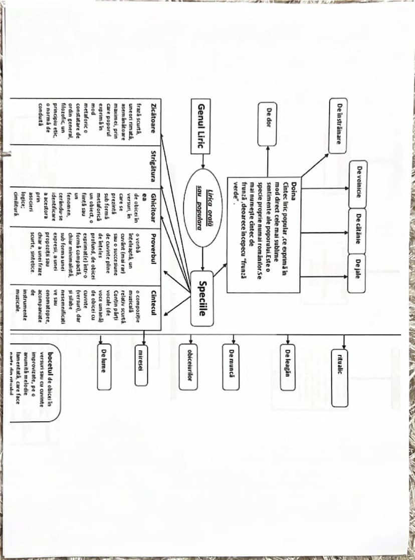 --- OCR Start ---
DEFINIȚIE:
Textul liric este o operă
literară în care autorul îşi
exprimă ideile, gândurile şi
sentimentele în mod direct
