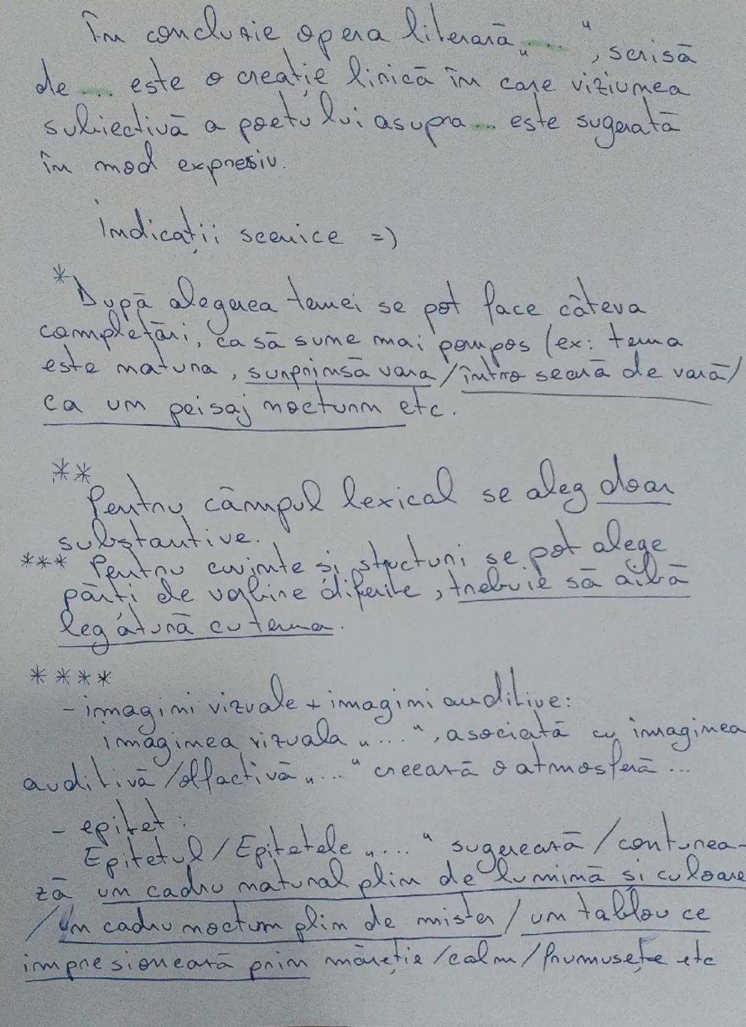 --- OCR Start ---
de
Mesajul textului
linic
Caracterul linje al tertului este dat
de
Ti permite
viziumea subiectiva
autorului să
Iransfigure