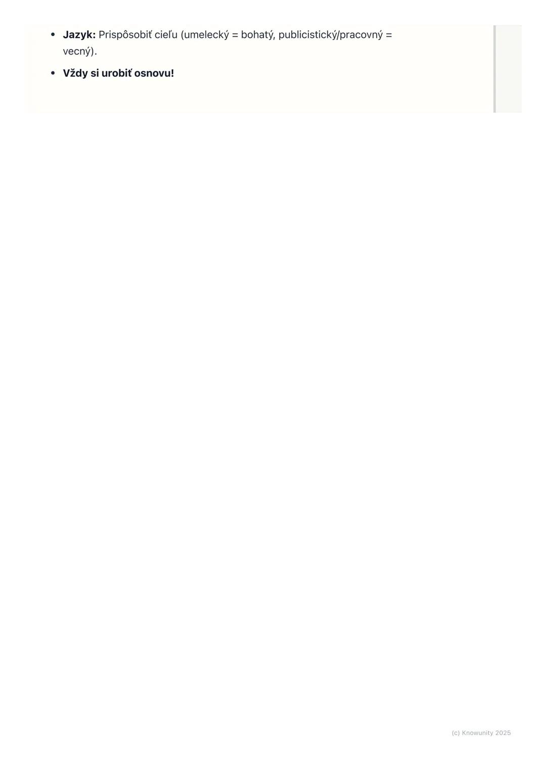 # Rozprávanie a opis

## 1. Prehľad a úvod

Takže, na slovenčine sa teraz učíme o rozprávaní a opise. Je to dôležité, lebo
tieto veci použív