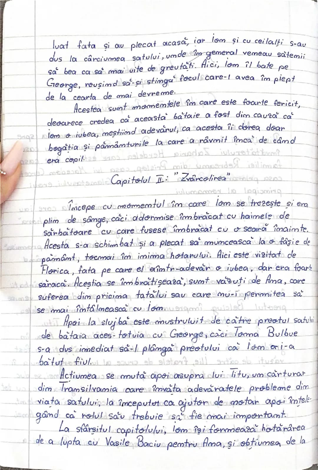 --- OCR Start ---
'be unamay loomap lom
en stad li mol j
Liviu Rebreamu
Pasig mi abve 1- rezumat pe capitole-
Capitolul I:" începutul"
Ni se