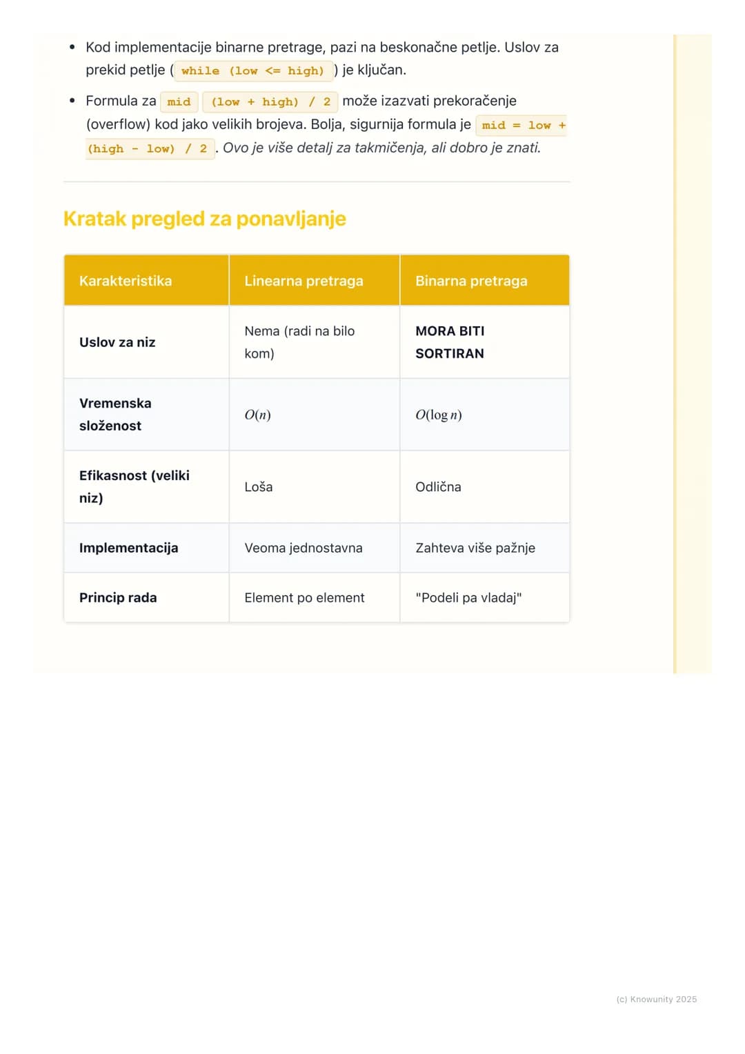 # Algoritmi pretrage

Uvod u algoritme pretrage

Algoritmi pretrage su fundamentalni postupci u računarstvu. Njihov osnovni cilj
je da prona