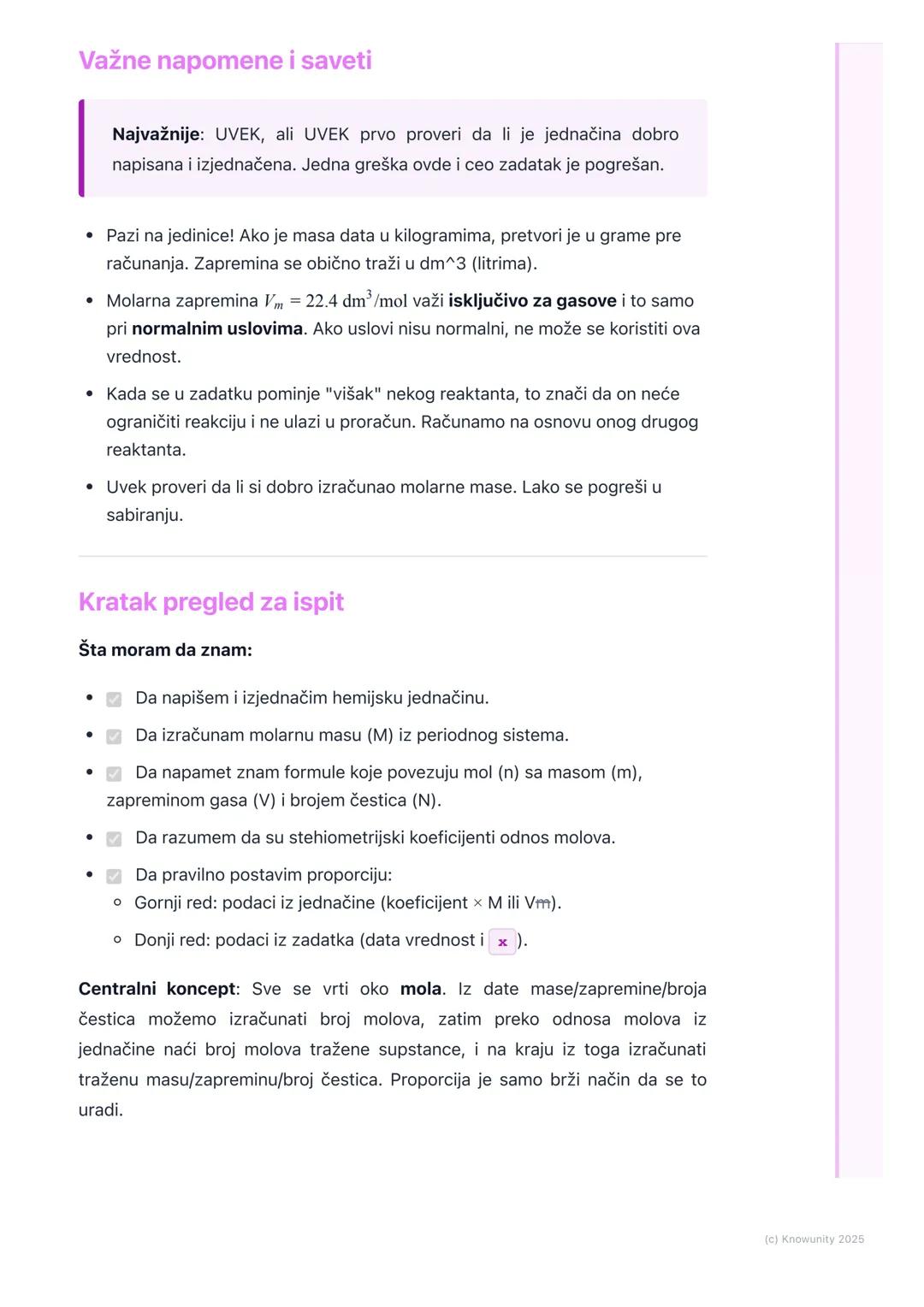 # Stehiometrijski proračuni

Uvod u stehiometrijske proračune

Stehiometrija je deo hemije koji se bavi kvantitativnim odnosima između
reakt