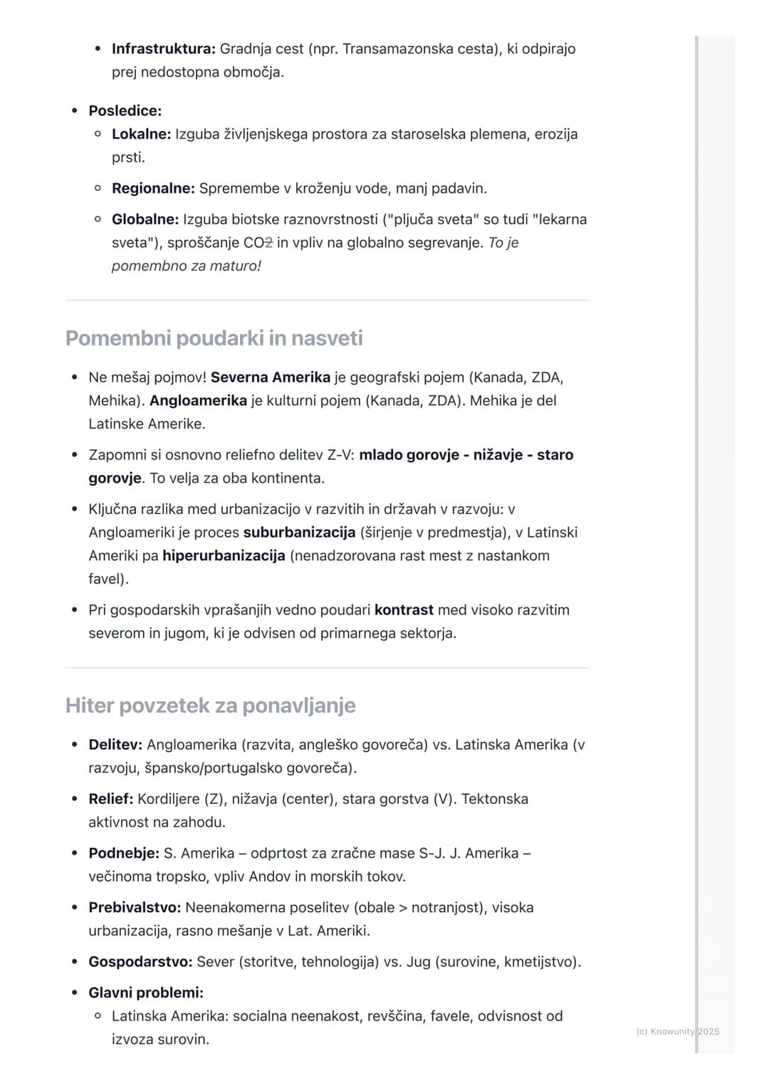 # Severna in Južna Amerika

Splošen pregled Severne in Južne Amerike

Dvojni kontinent, ki se razteza čez vse toplotne pasove, od arktičnega