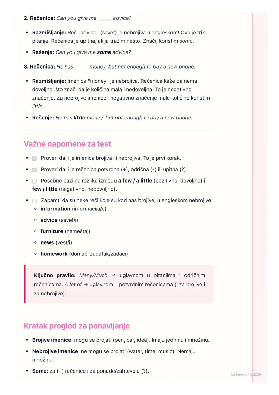 # Imenice i odrednice (Nouns
and Quantifiers)

Uvod u imenice i odrednice

Ovo je ponavljanje gradiva o imenicama, ali i učenje novih reči k