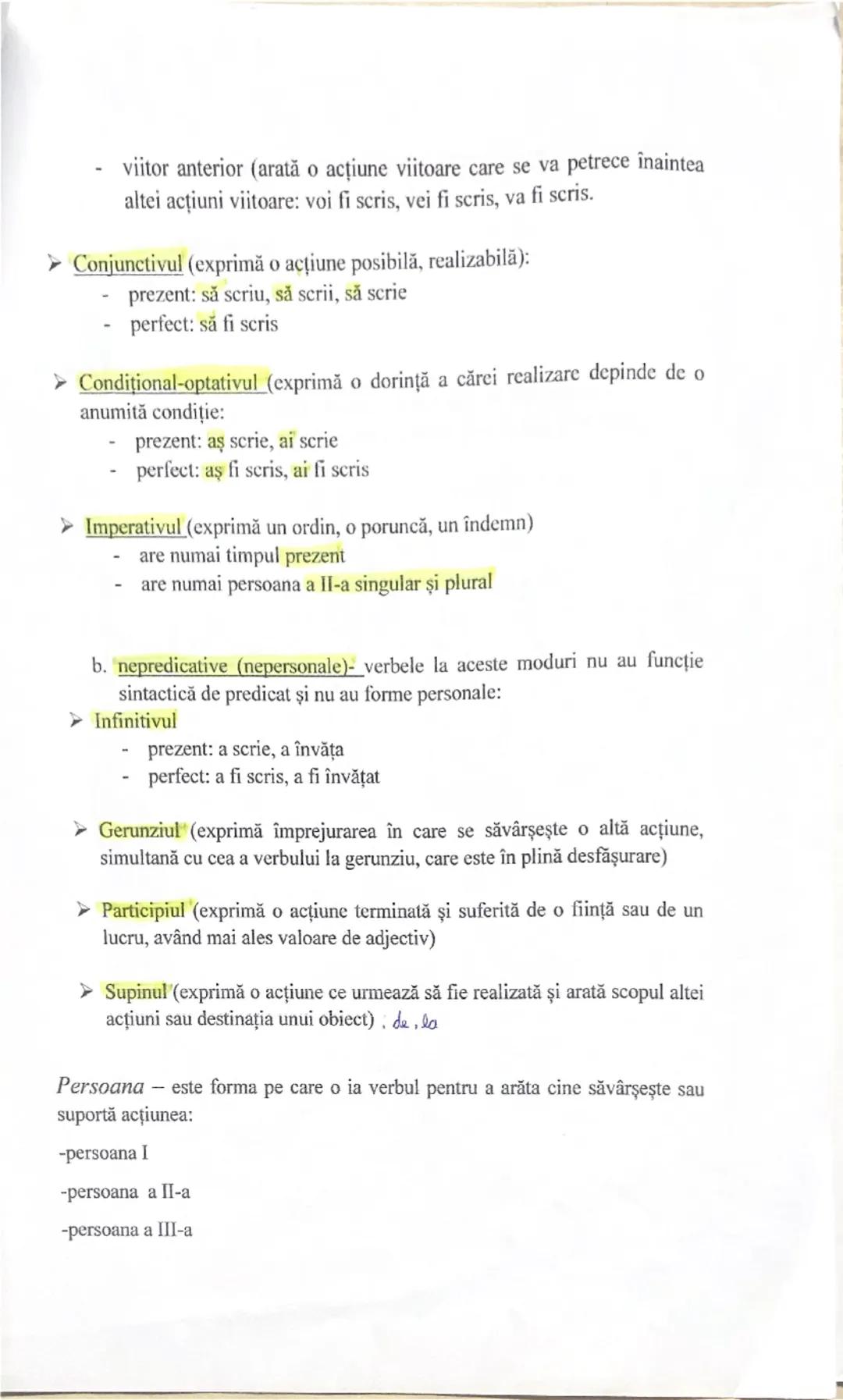 VERBUL

Definiție: Verbul este partea de vorbire flexibilă care exprimă acțiunea,
existența, starea, trebuința, necesitatea sau dorința: a m