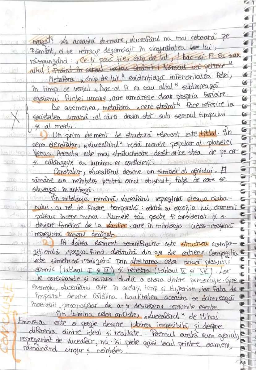 1883
LUCEAFĂRUL
de Mihai Eminescu.
--- POEM ROMANTIC ---
Apreciat ca fiind "testamentul literar" (G.Calinescu)
al ultimului mare romantic eu