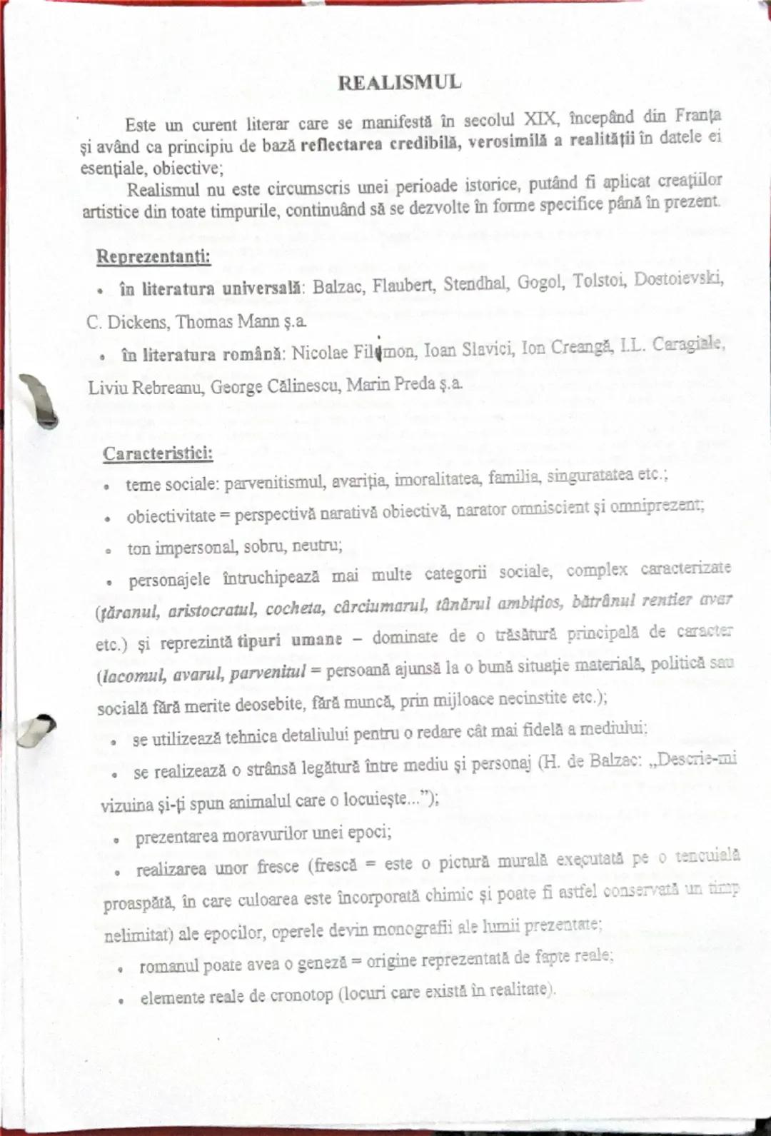 Esee pentru Bacalaureat la Limba Română