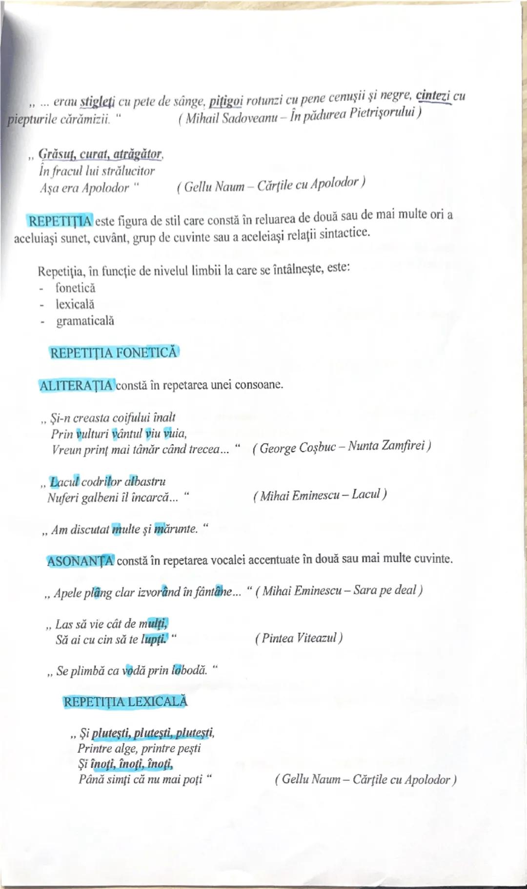 # Mijloace de expresivitate : - imagini artistice

- vizuale
- auditive
- olfactive
- tactile

## FIGURILE DE STIL

Figura de stil este un p