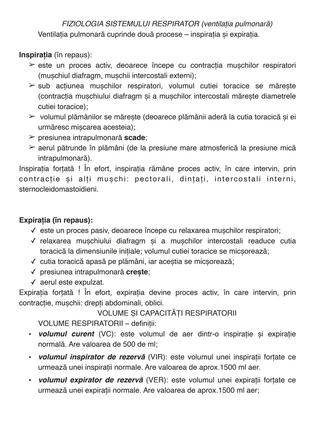 --- OCR Start ---
RESPIRAȚIA
Def. Respirația este funcția de nutriție care asigură obținerea de energie pentru
organism.
Sistemul respirator