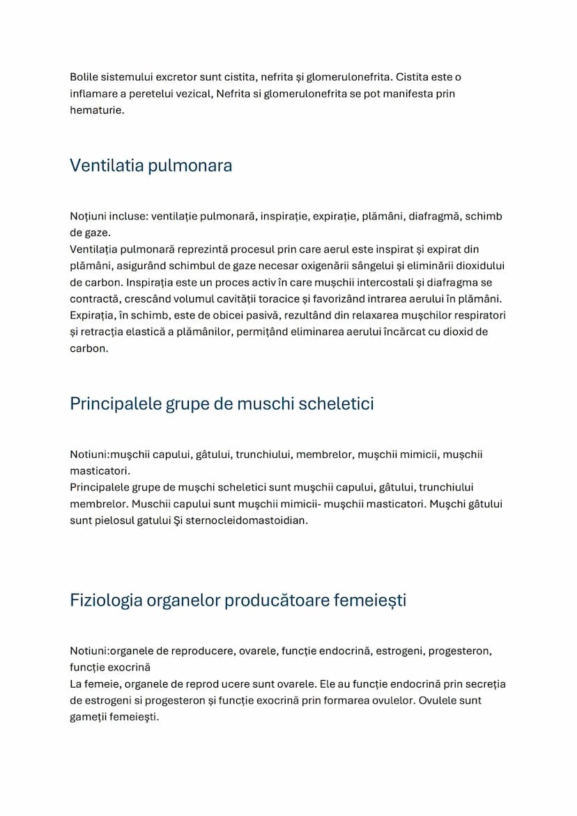 --- OCR Start ---
Funcţia heterocatalitică a materialului genetic
1
Fiziologia intestinului gros...
1
Concepţia şi naşterea.
1
Transportul s