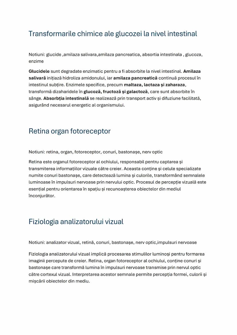 --- OCR Start ---
Funcţia heterocatalitică a materialului genetic
1
Fiziologia intestinului gros...
1
Concepţia şi naşterea.
1
Transportul s