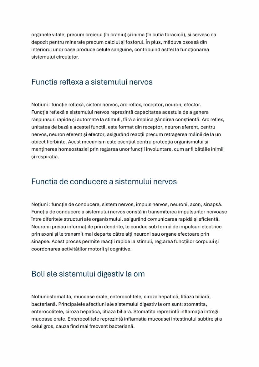--- OCR Start ---
Funcţia heterocatalitică a materialului genetic
1
Fiziologia intestinului gros...
1
Concepţia şi naşterea.
1
Transportul s