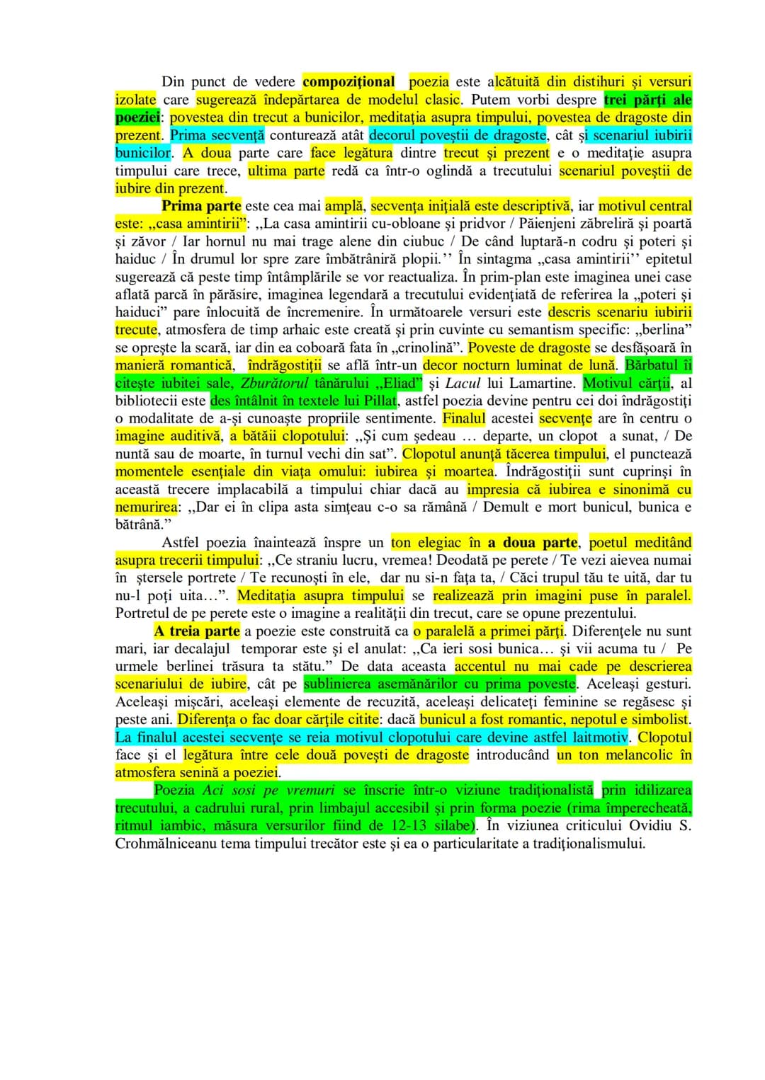 # Aci sosi pe vremuri
Ion Pillat

Pillat este un poet de factură neoclasică înscriindu-se pe o direcţie tradiţională a
poeziei româneşti. El