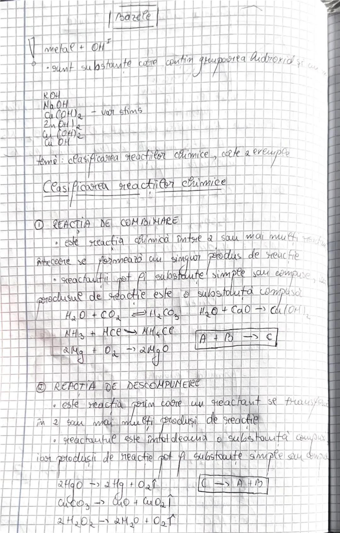 # Clasificarea substantelor chimice

simple

Compuse

Oxizi
baze
auzi
saruri

sunt alcatuite din 2 som mai multi atomi
diferiti

sunt alcătu