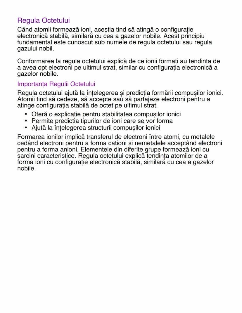 # loni și Legăturile lonice - Notițe pentru
Chimie Clasa a 9-a

Formarea lonilor
În reacțiile dintre metale şi nemetale pentru formarea săru