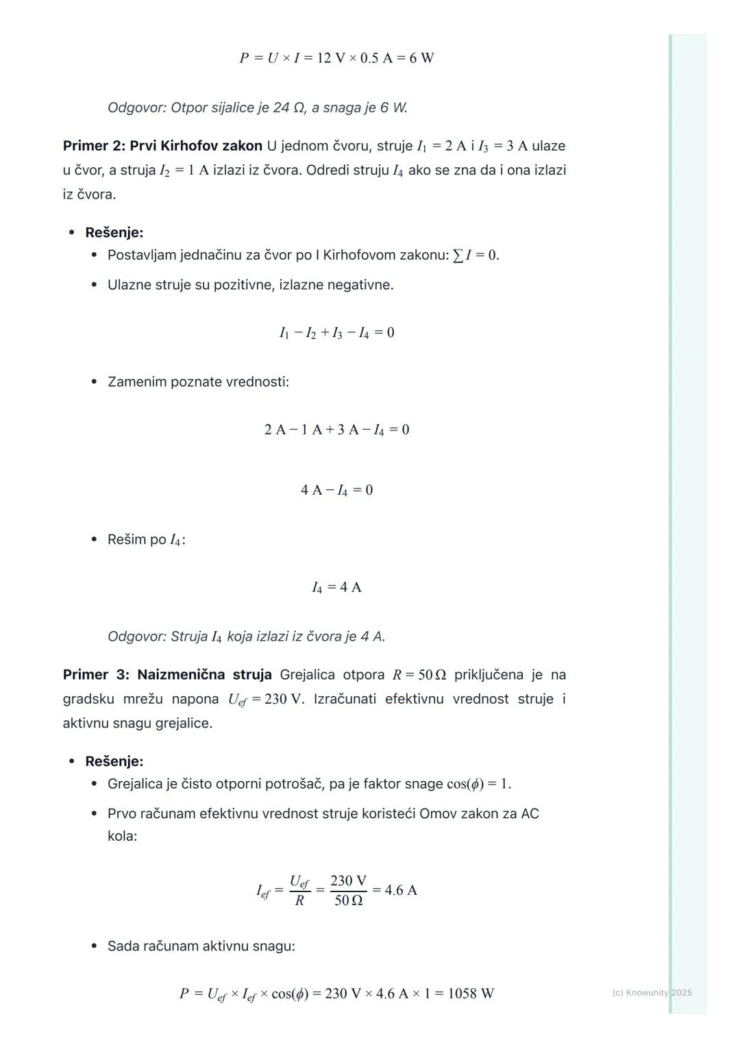 # Osnovni zakoni jednosmerne i
naizmenične struje

Uvod u osnovne zakone struje

Ovo su najvažniji zakoni u elektrotehnici, osnova za sve. B
